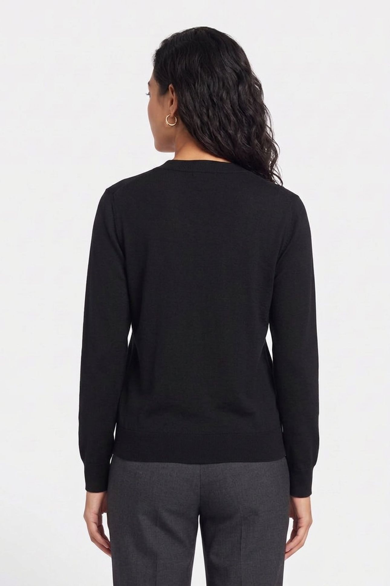 UNISEX CARDIGAN SAMUEL BLACK 2
