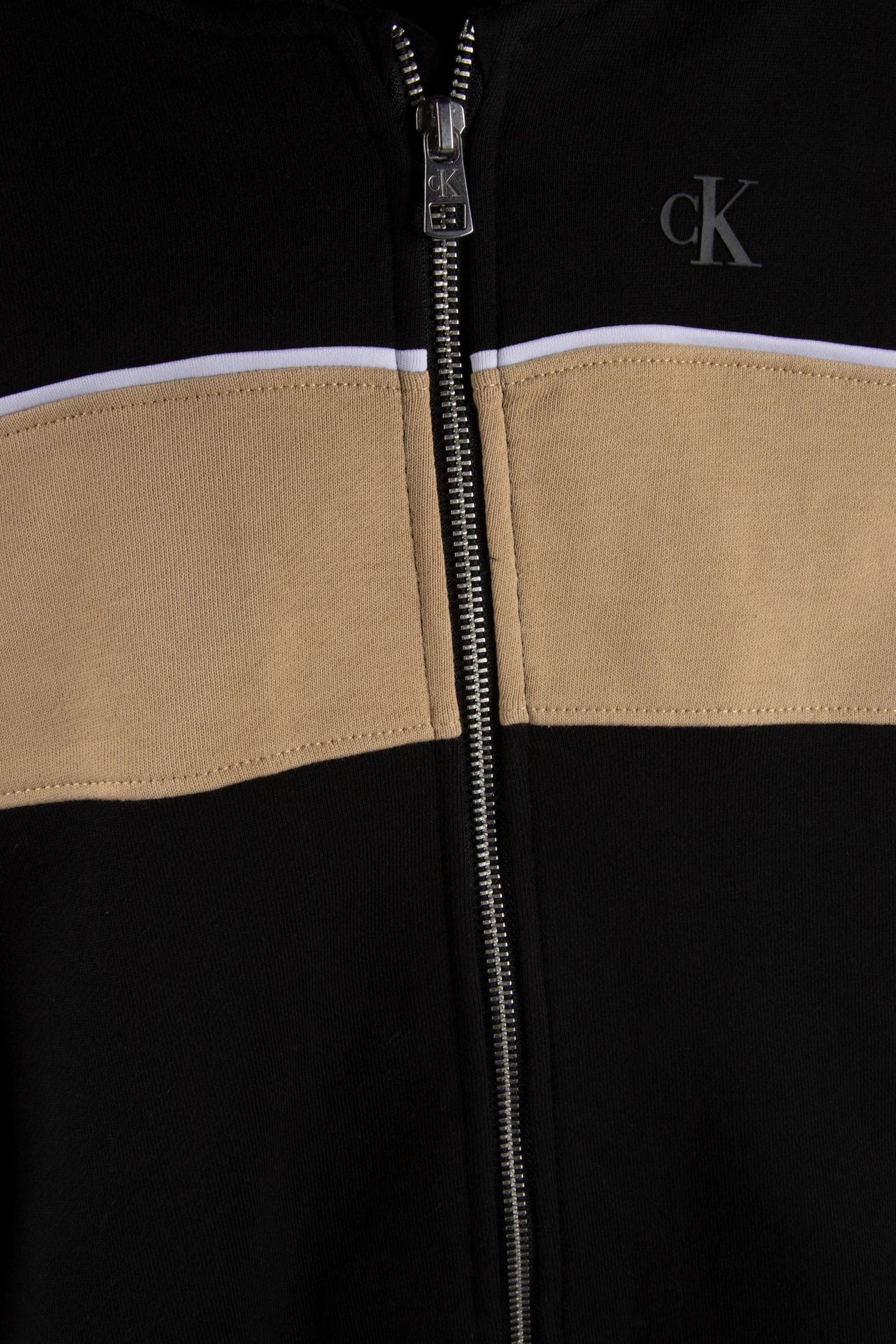 BOYS PANEL COLORBLOCK ZIP BLACK 4