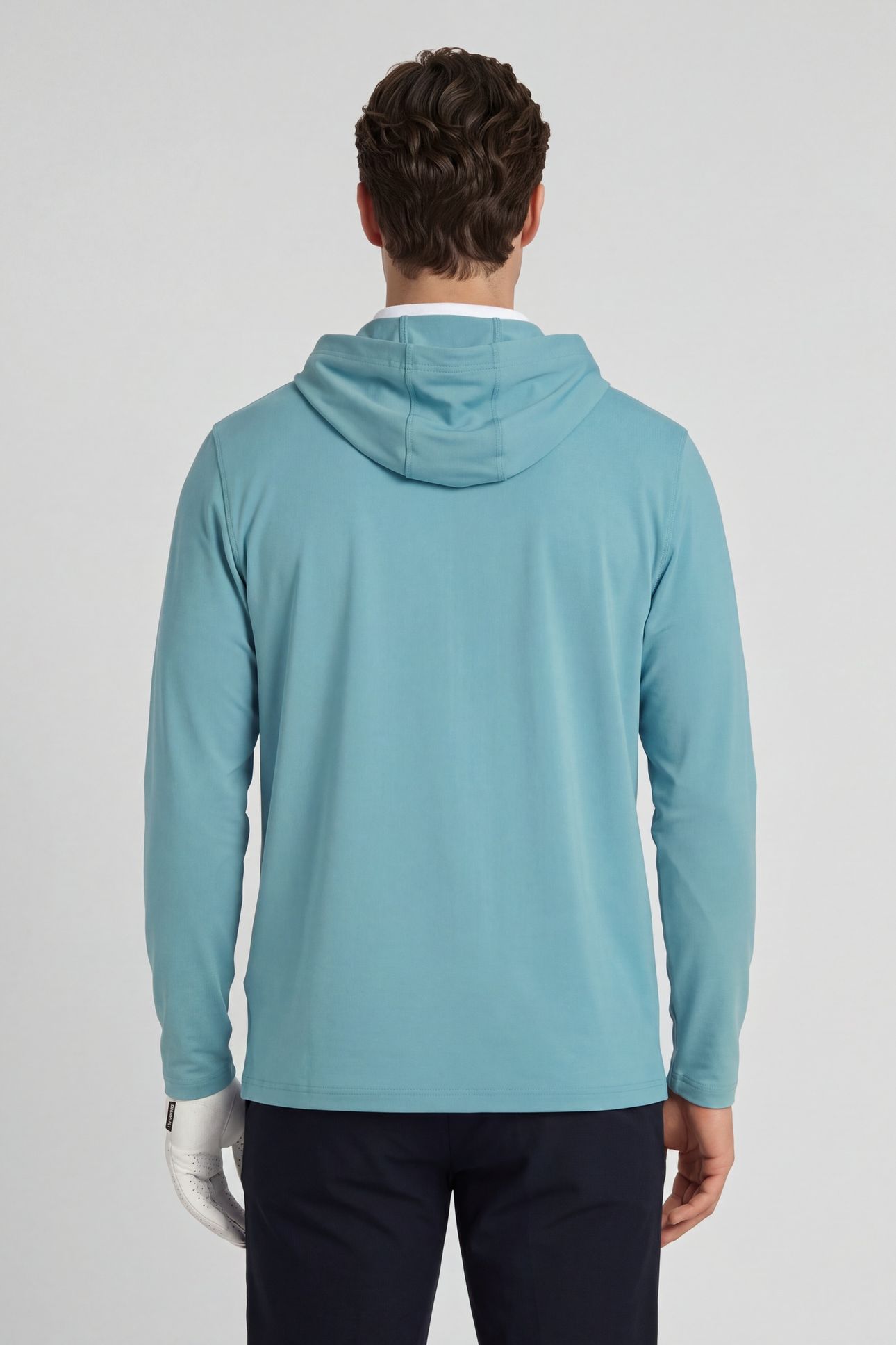 GOLF CORE MIDLAYER HOODIE AQUAMARINE BLUE 6