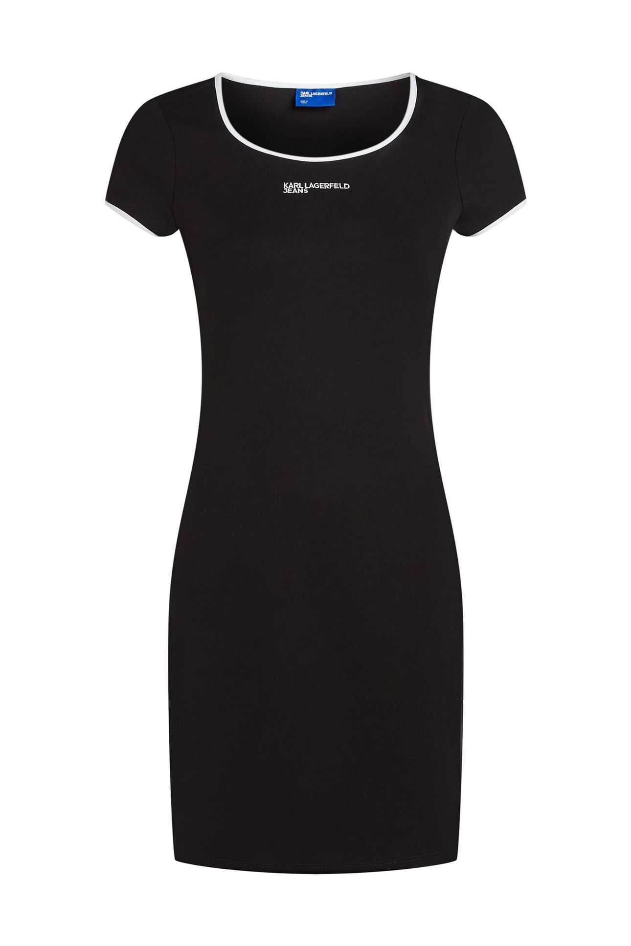 KLJ SSLV MILANO DRESS BLACK 4
