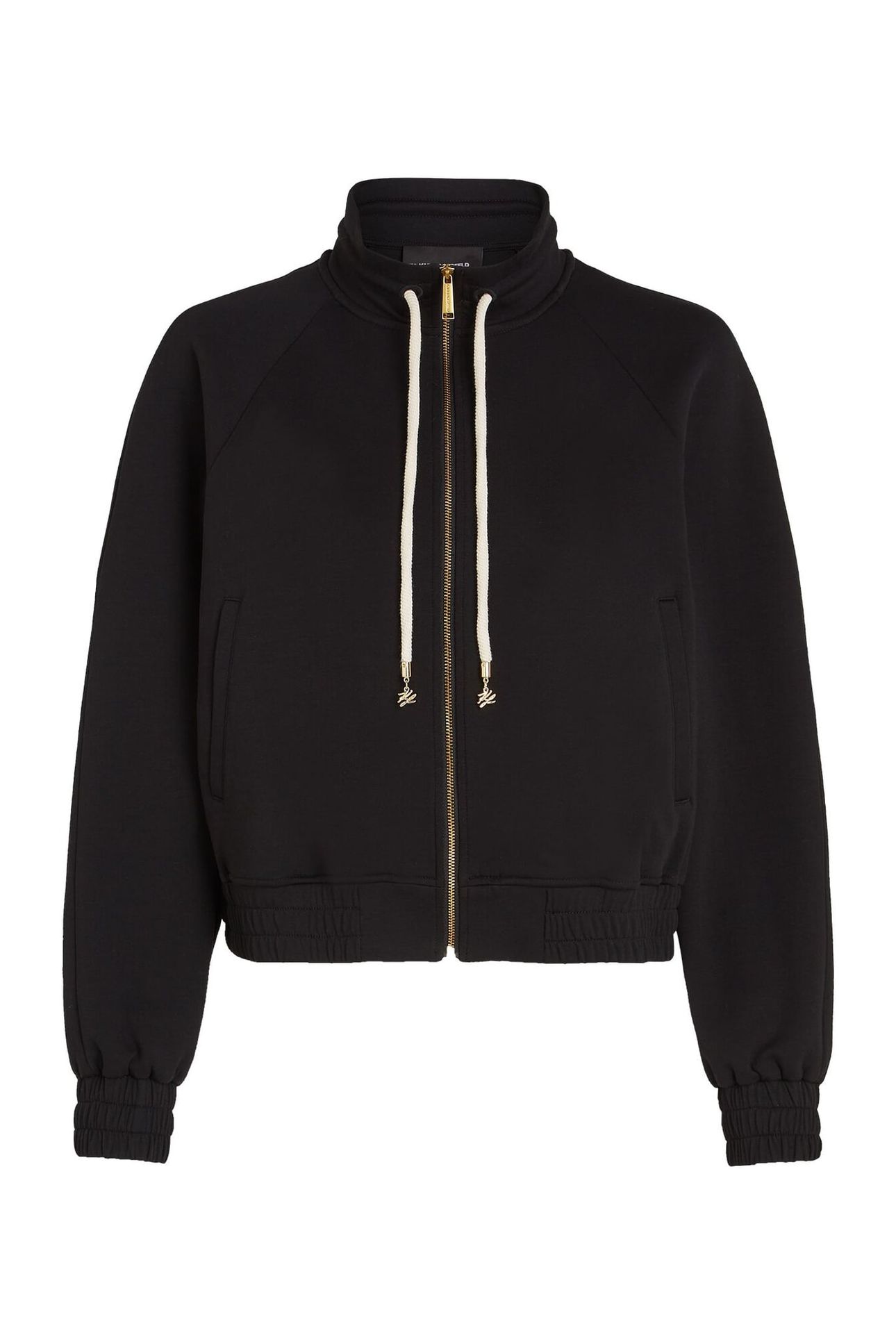 ROPE LOGO ZIP UP BLACK 4