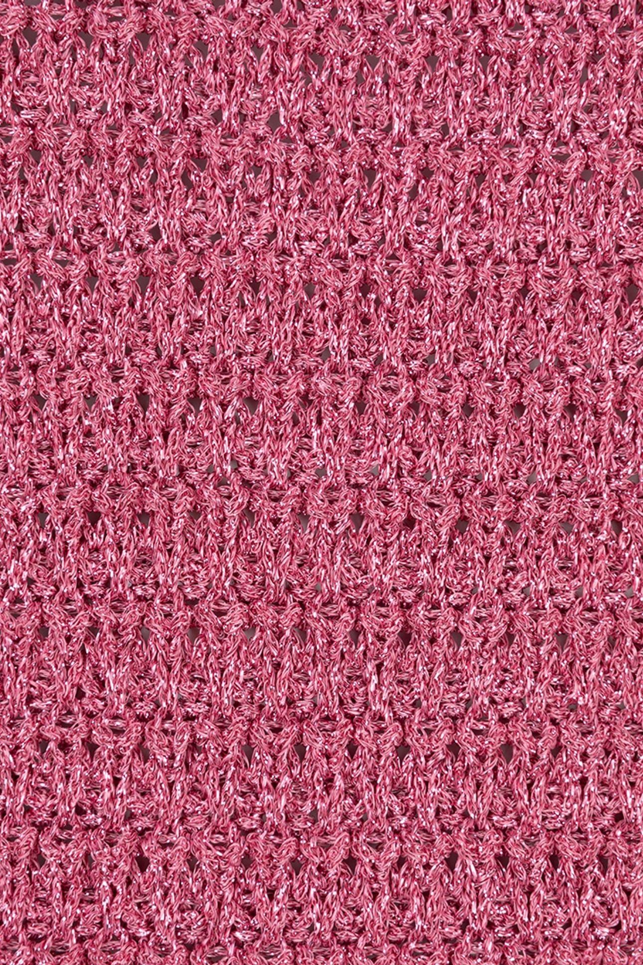 SWEATER OVERSIZED LUREX FRAMBOISE 6