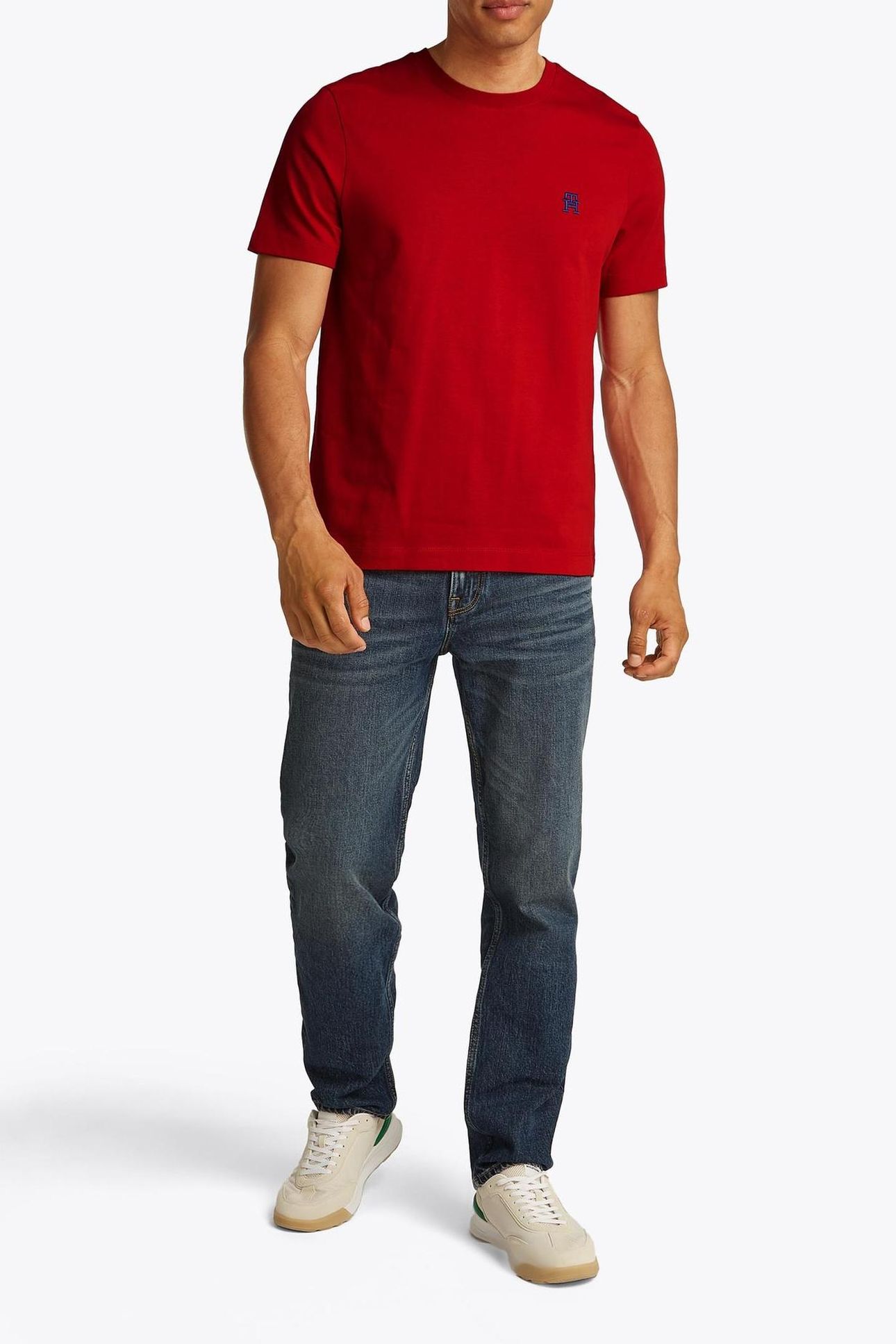 MONOGRAM IMD TEE MEDIUM RED 2