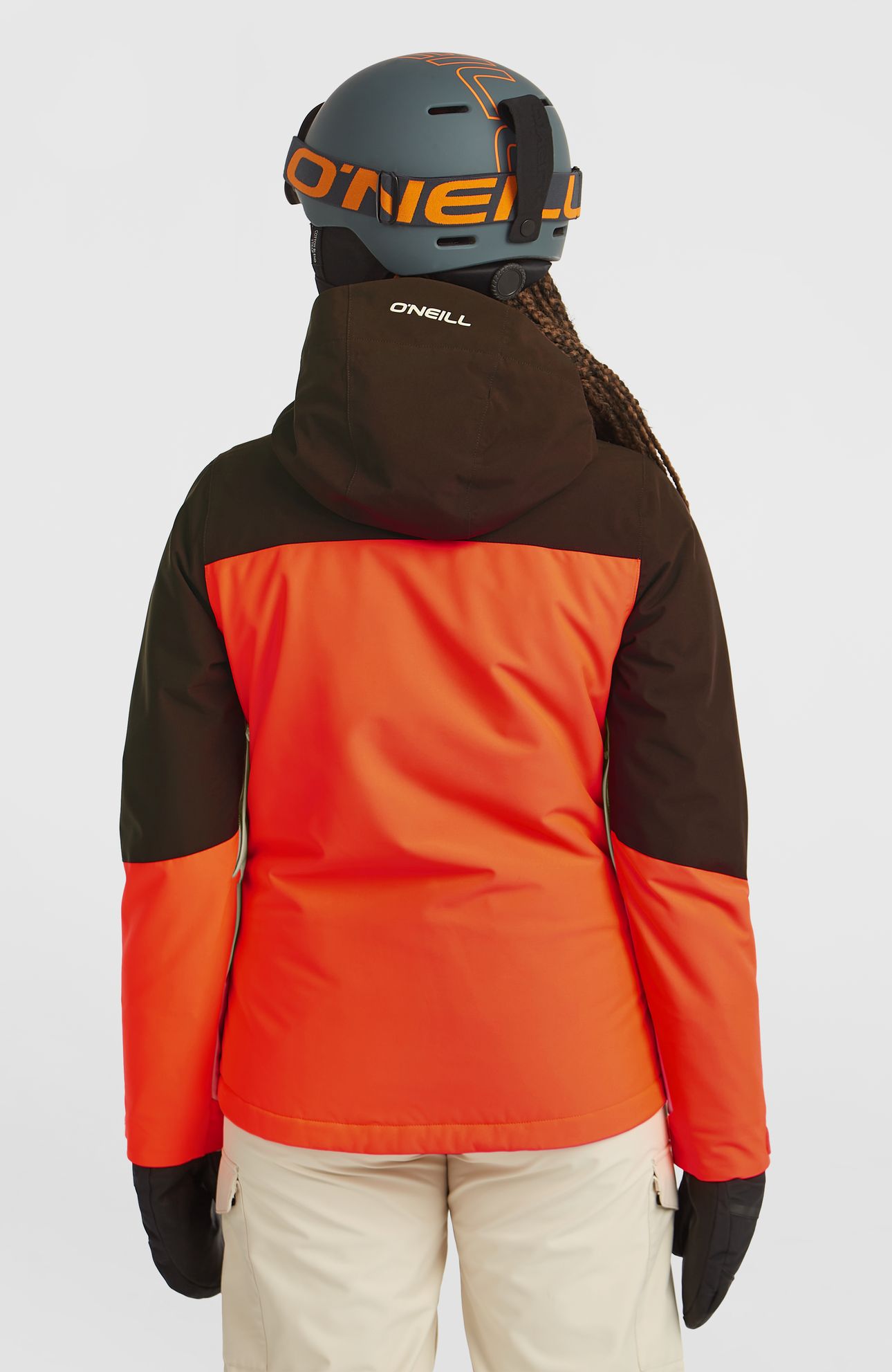FWC'CRUZ TRIPLE SNOW JACKET COFFEE BEAN COLOUR BLOCK 2