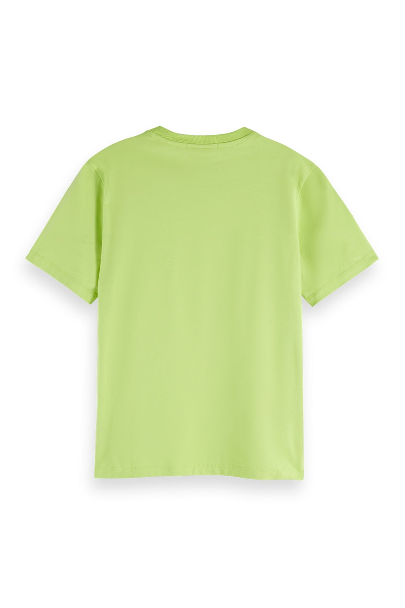 REGULAR FIT T-SHIRT WITH CHEST ARTWORK GREEN GLOW 5