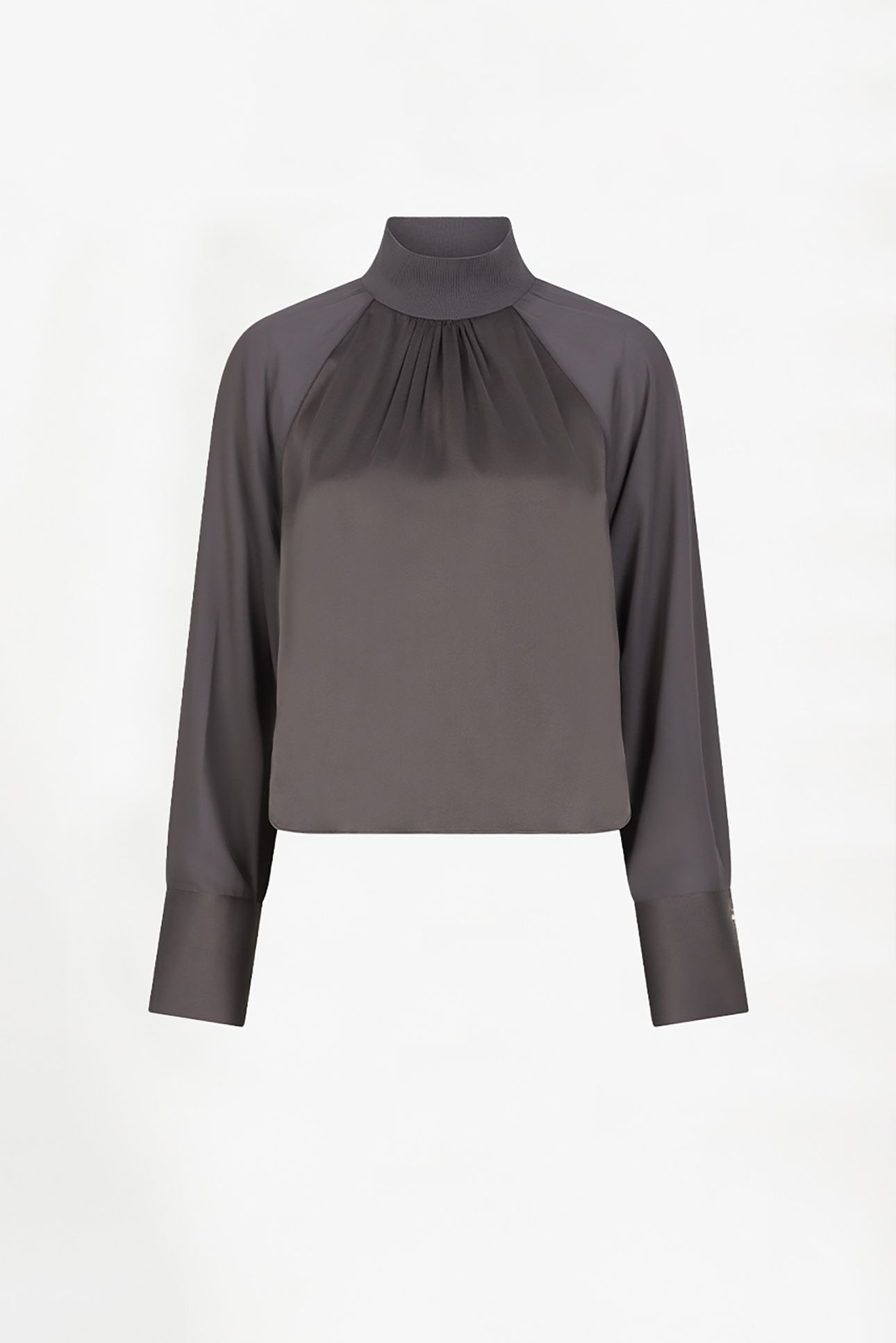 ESTELA SILK MIXED TOP ANTIQUE GREY 4