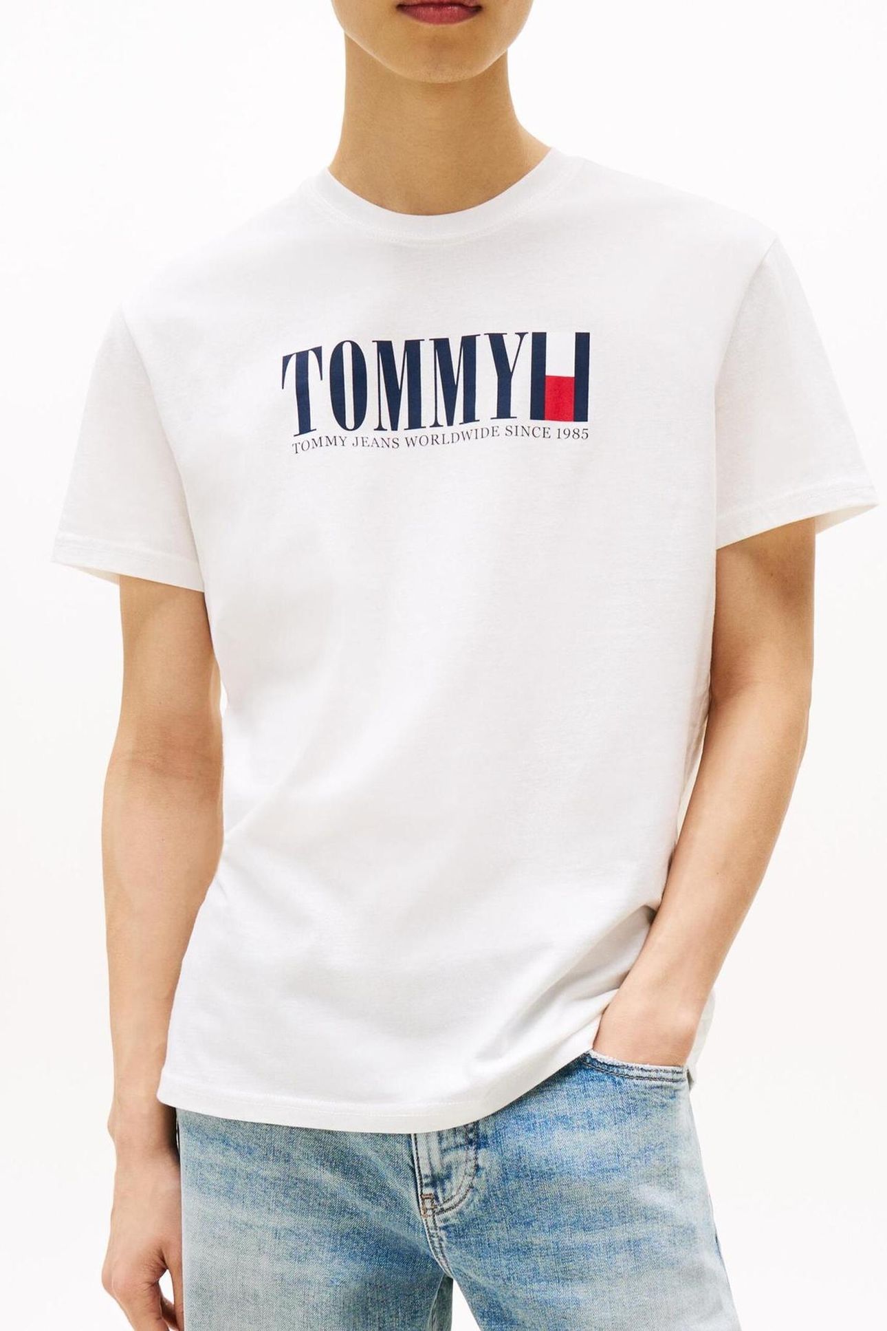 TJM REG TOMMY DNA FLAG ECRU 1
