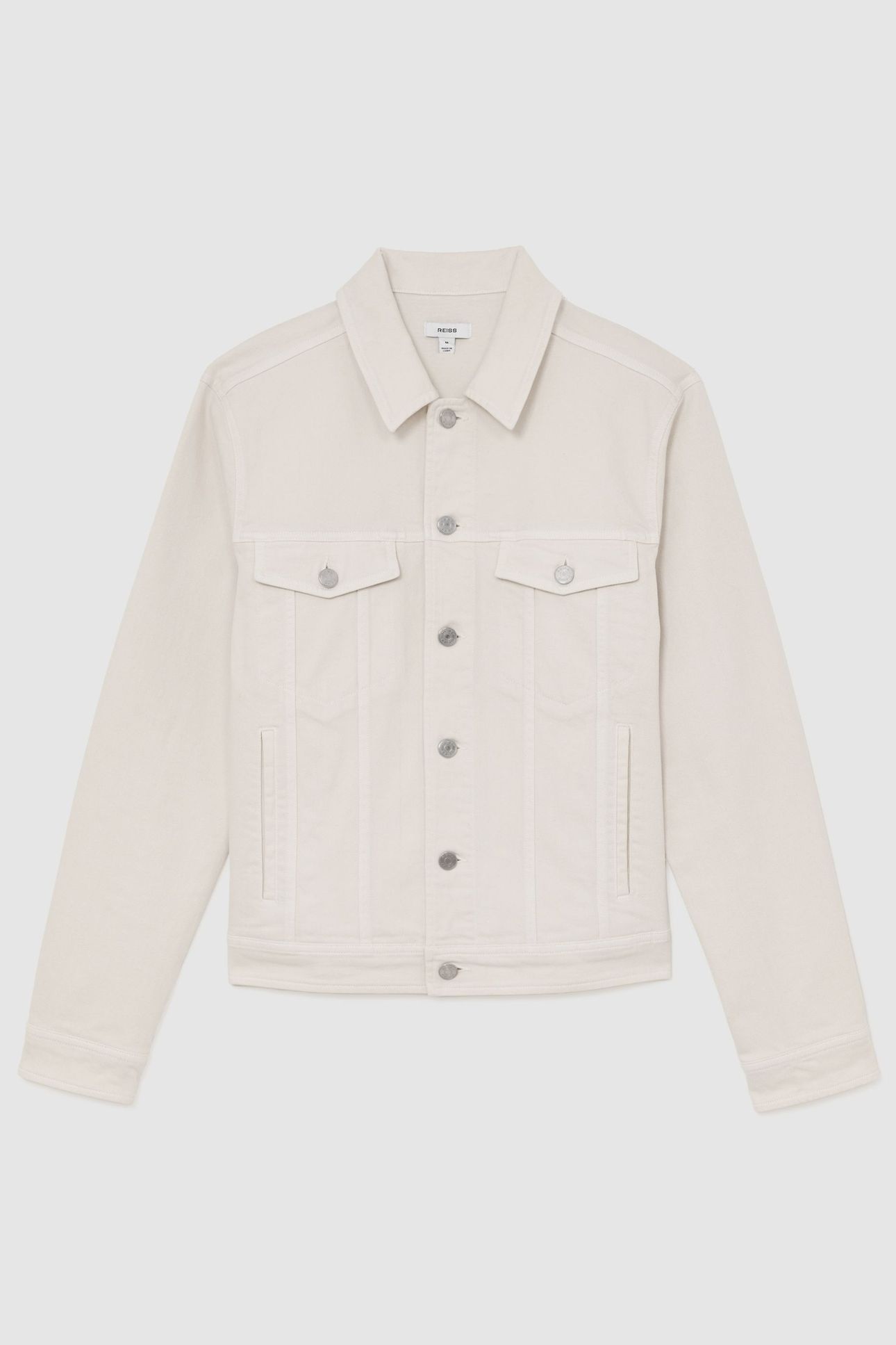 DENIM JACKET WHITE 2