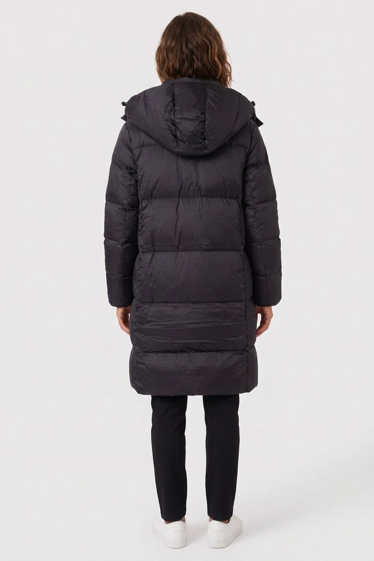 EO/DOWN LONG PUFFER BLACK 2