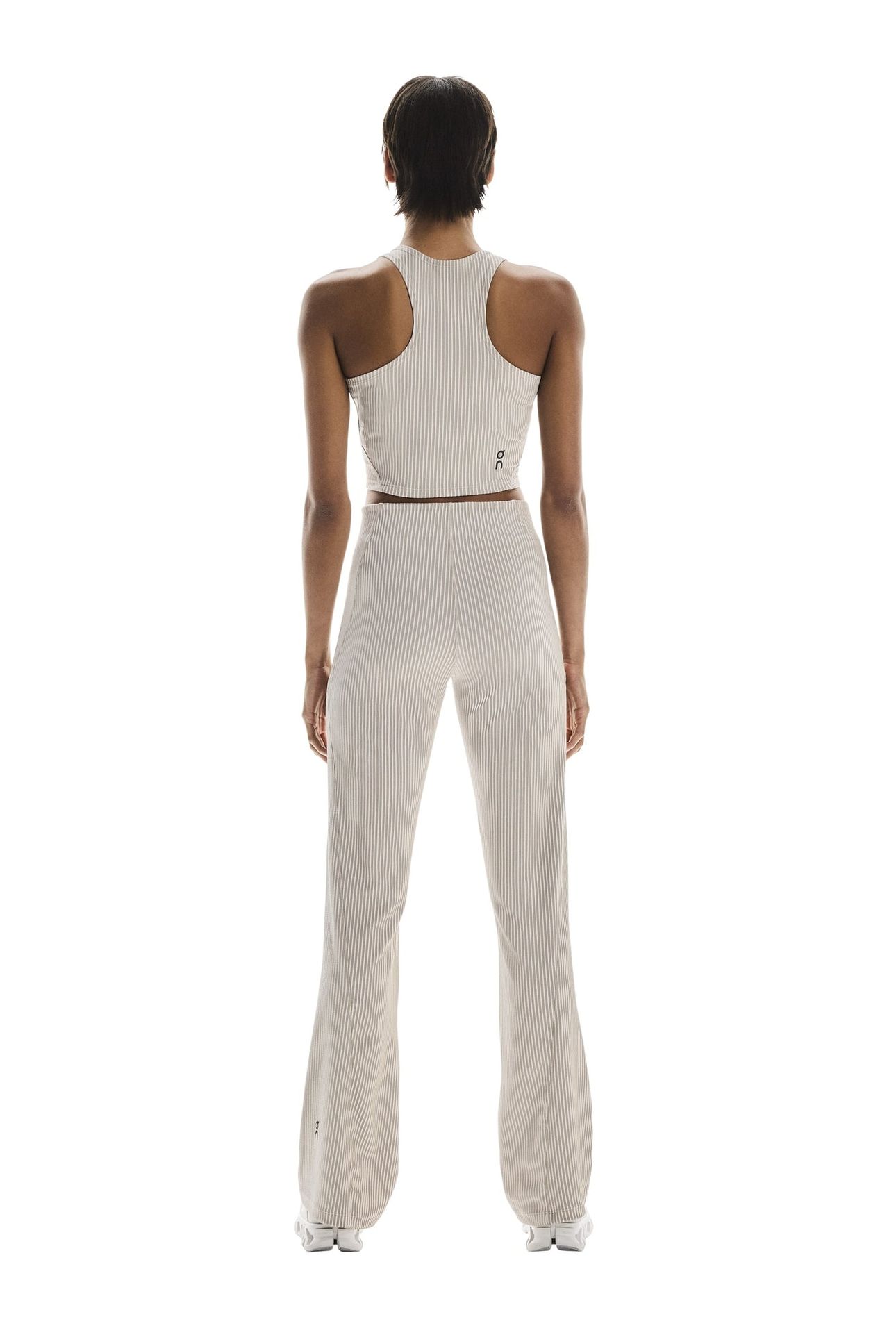 ALL-DAY RIBBED PANTS 1 DESERT | WHITE 2