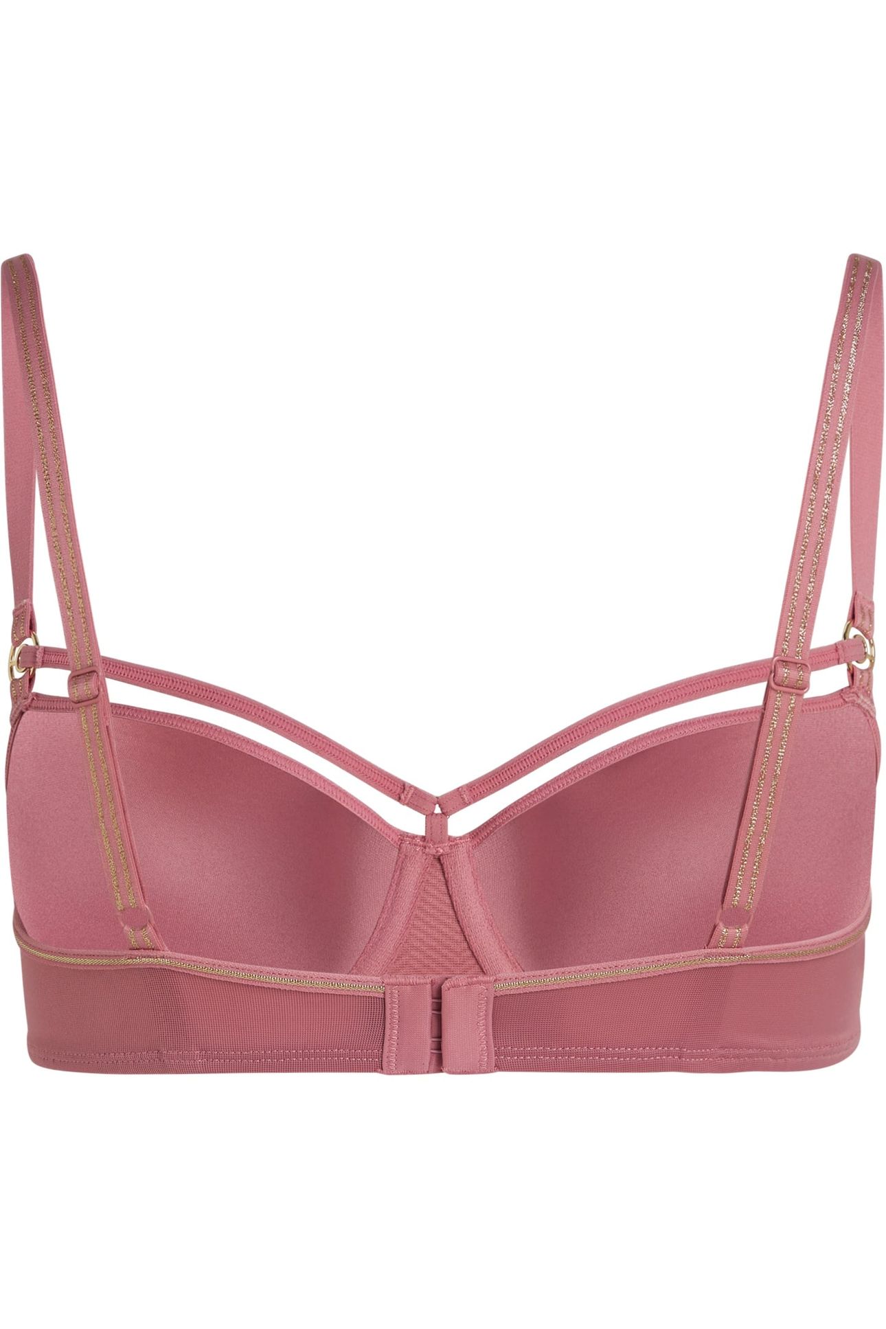 SPACE ODYSSEY ROSE AND GOLD BALCONY BRA 4