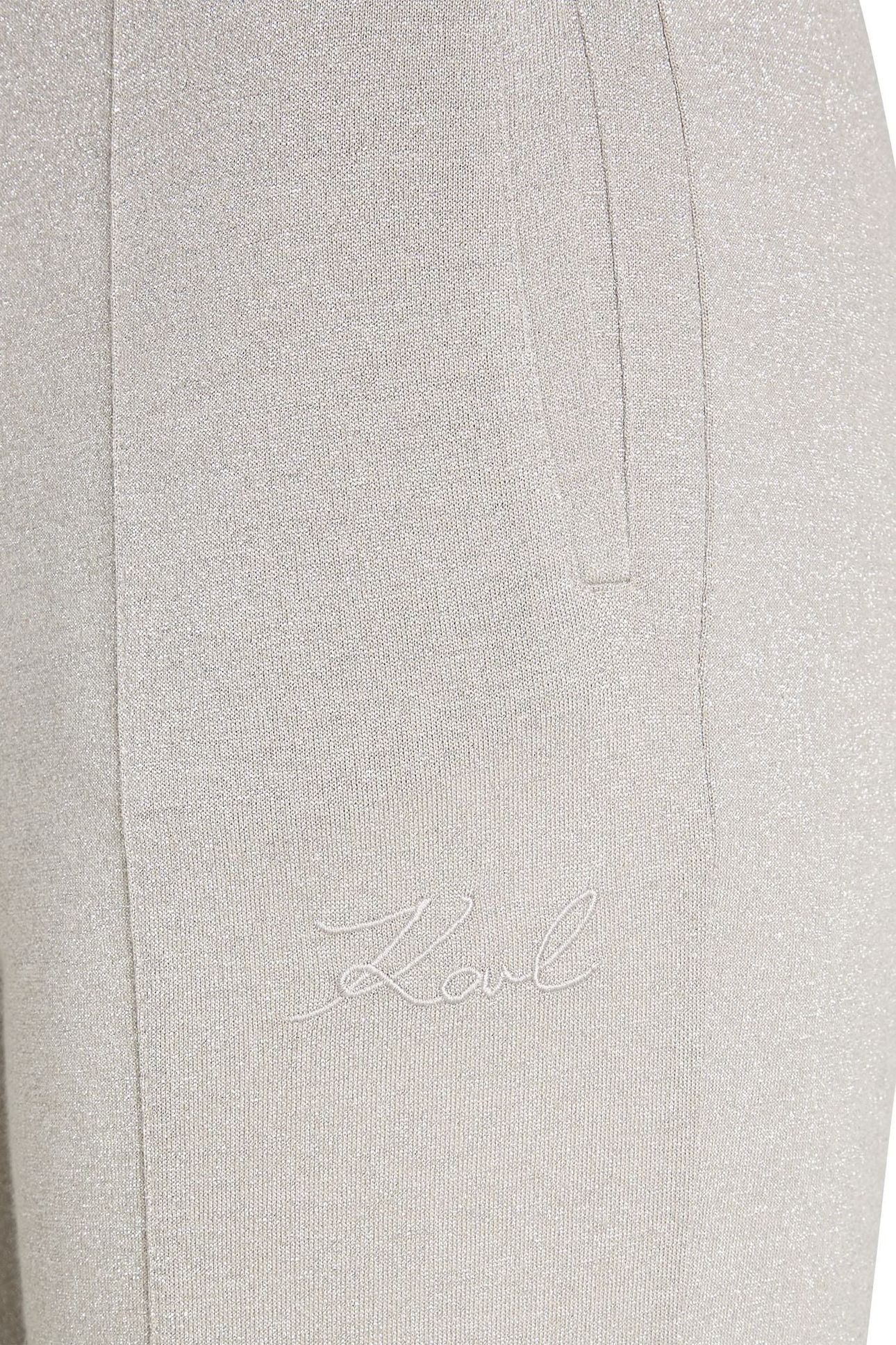 FASHION LUREX SWEATPANTS SILVER 7