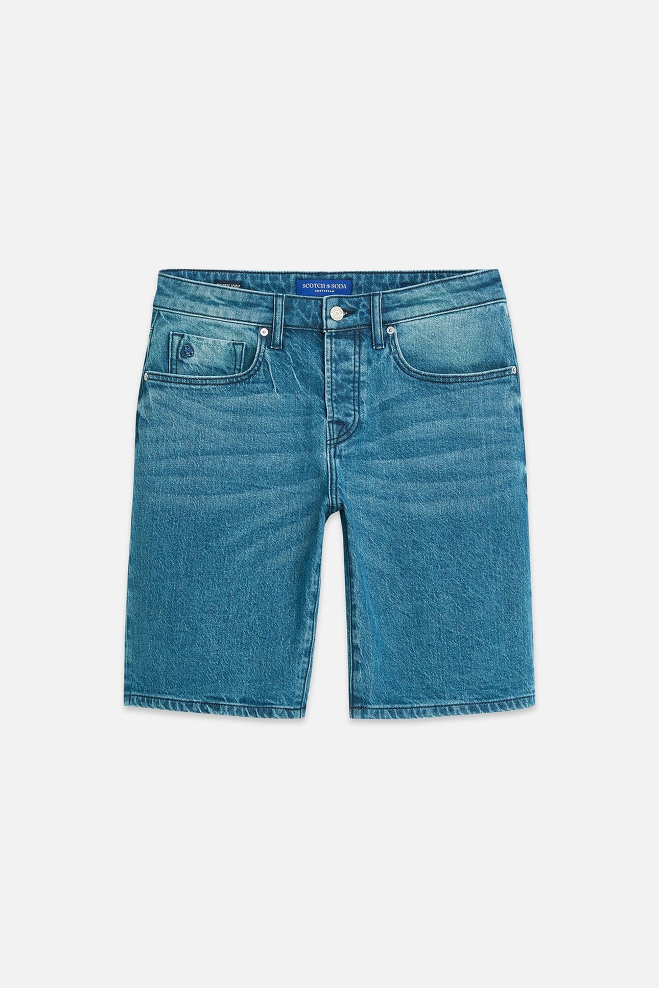 RALSTON REGULAR SLIMFIT JEANS SHORT NAVY 4