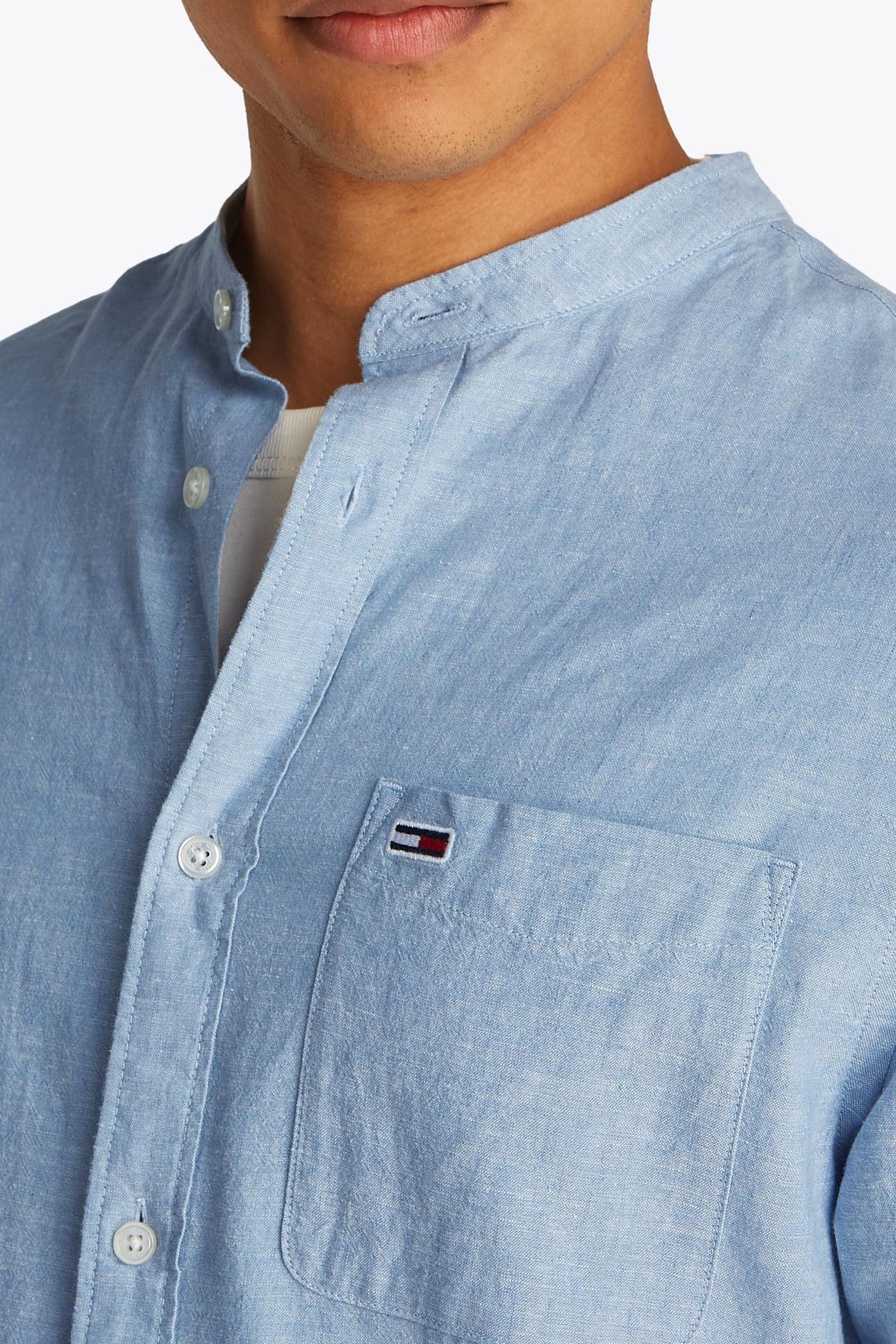TJM LINEN MIX BAND COLORADO BLUE 7
