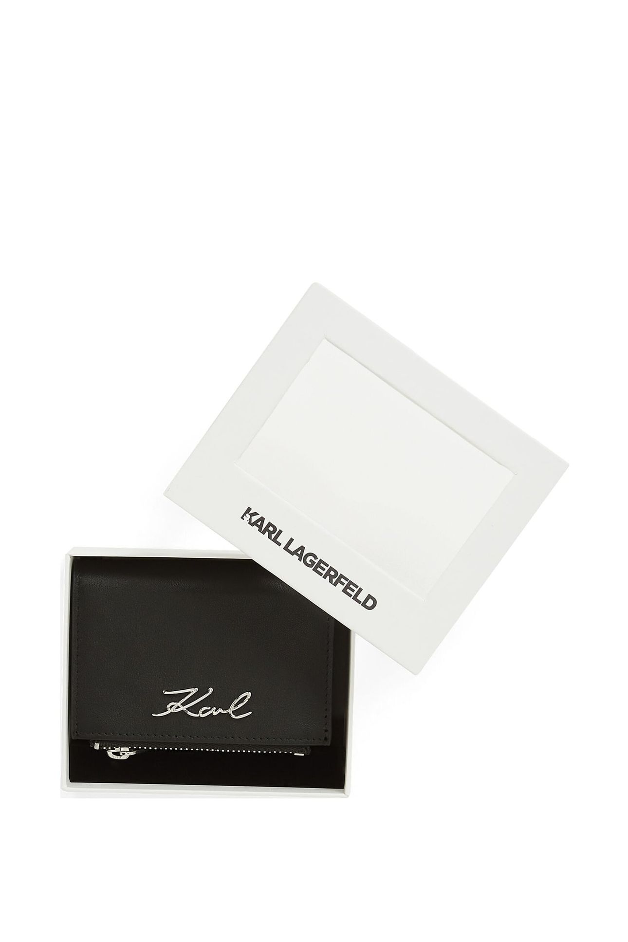 SIGNATURE LEATHER WALLET BLACK-NICKEL 3