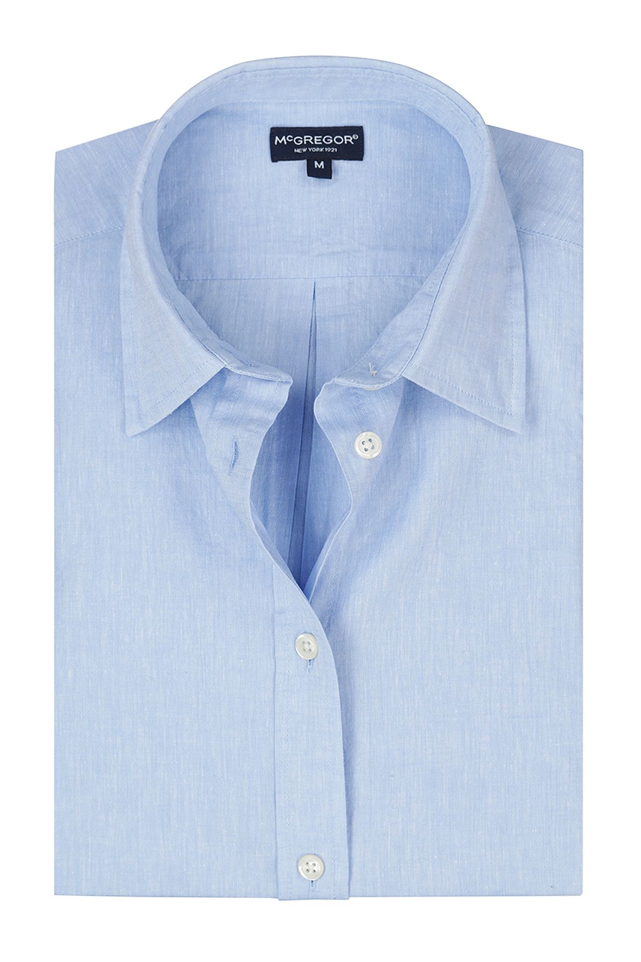 STRETCH PIQUE SHIRT LIGHT BLUE 5
