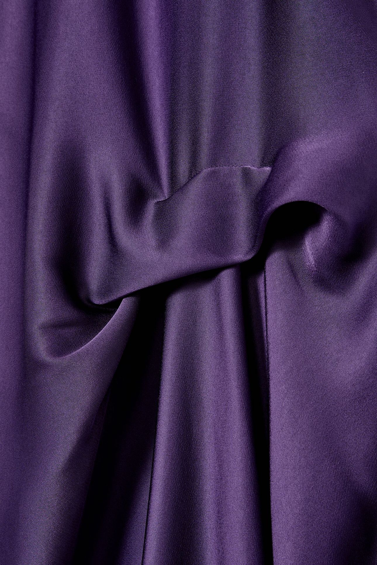 DRAPE OCCASION MIDI DRESS PURPLE 6