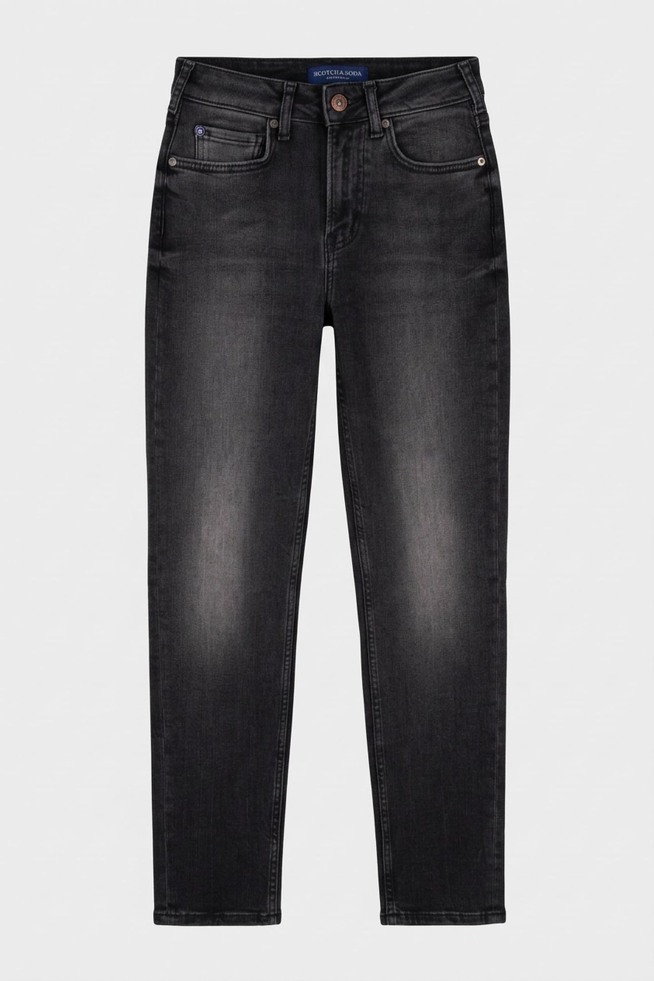 CORE HIGH FIVE SLIM SUPER STRETCH JEANS BLACK NIGHT 3