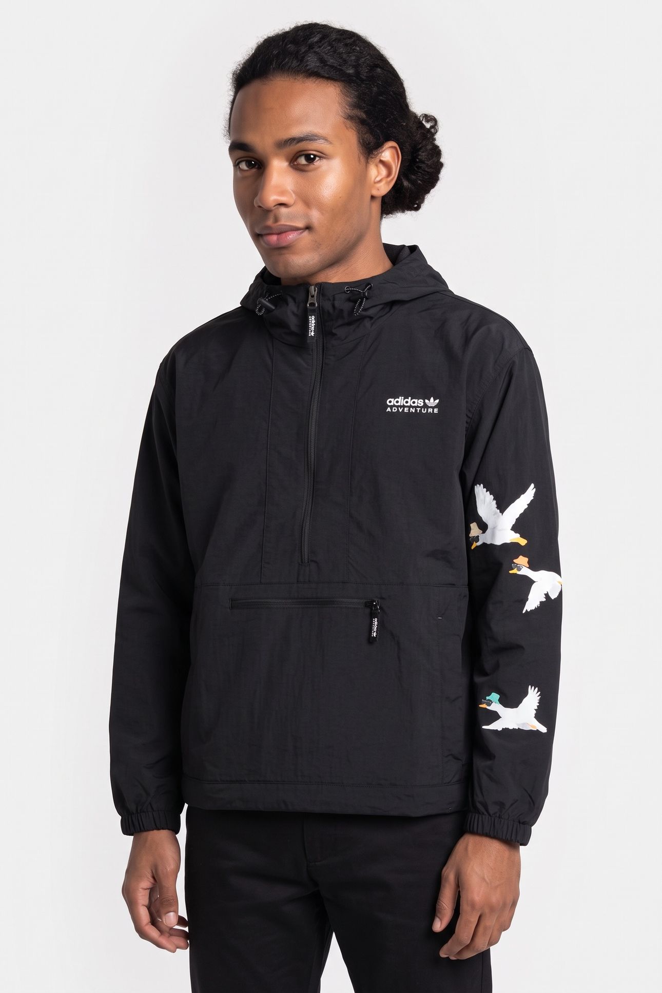 UNISEX ADV WINDBREAKER BLACK 1
