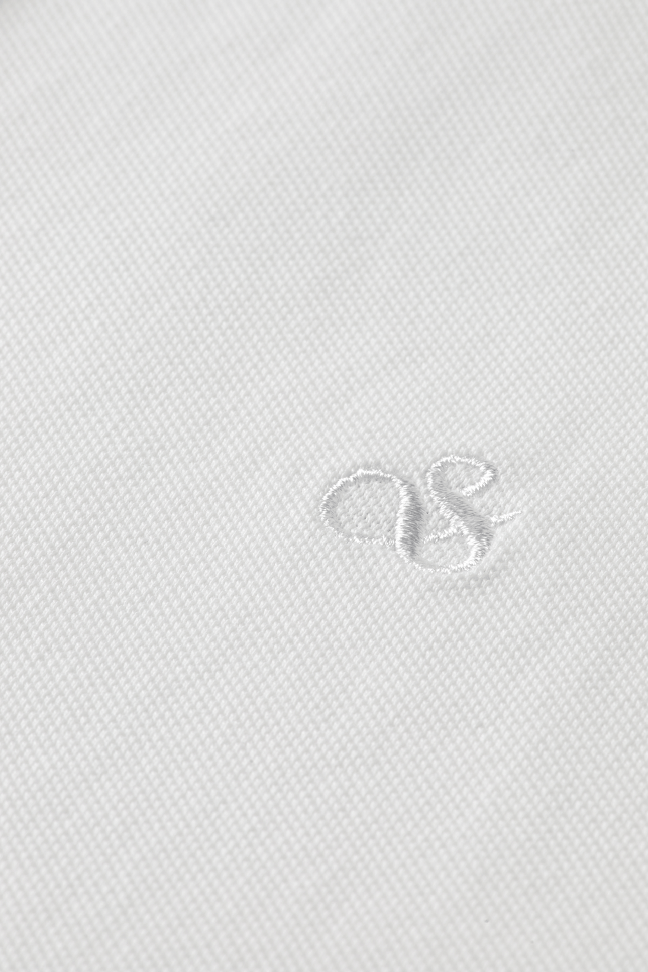 CHEST LOGO REGULAR-FIT PIQUE POLO WHITE TRADITIONAL 7