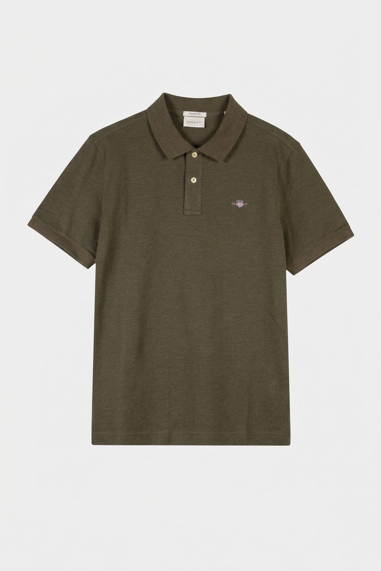 CLASSIC REGULAR POLO SHIRT KHAKI GREEN 4