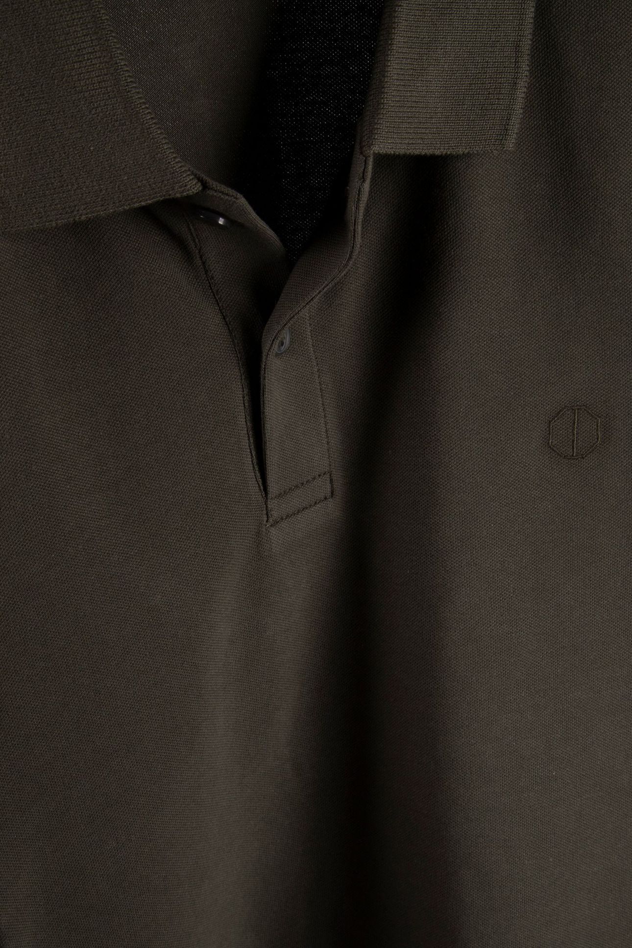 DS-BOWIE V-NECK POLO DARK ARMY 4