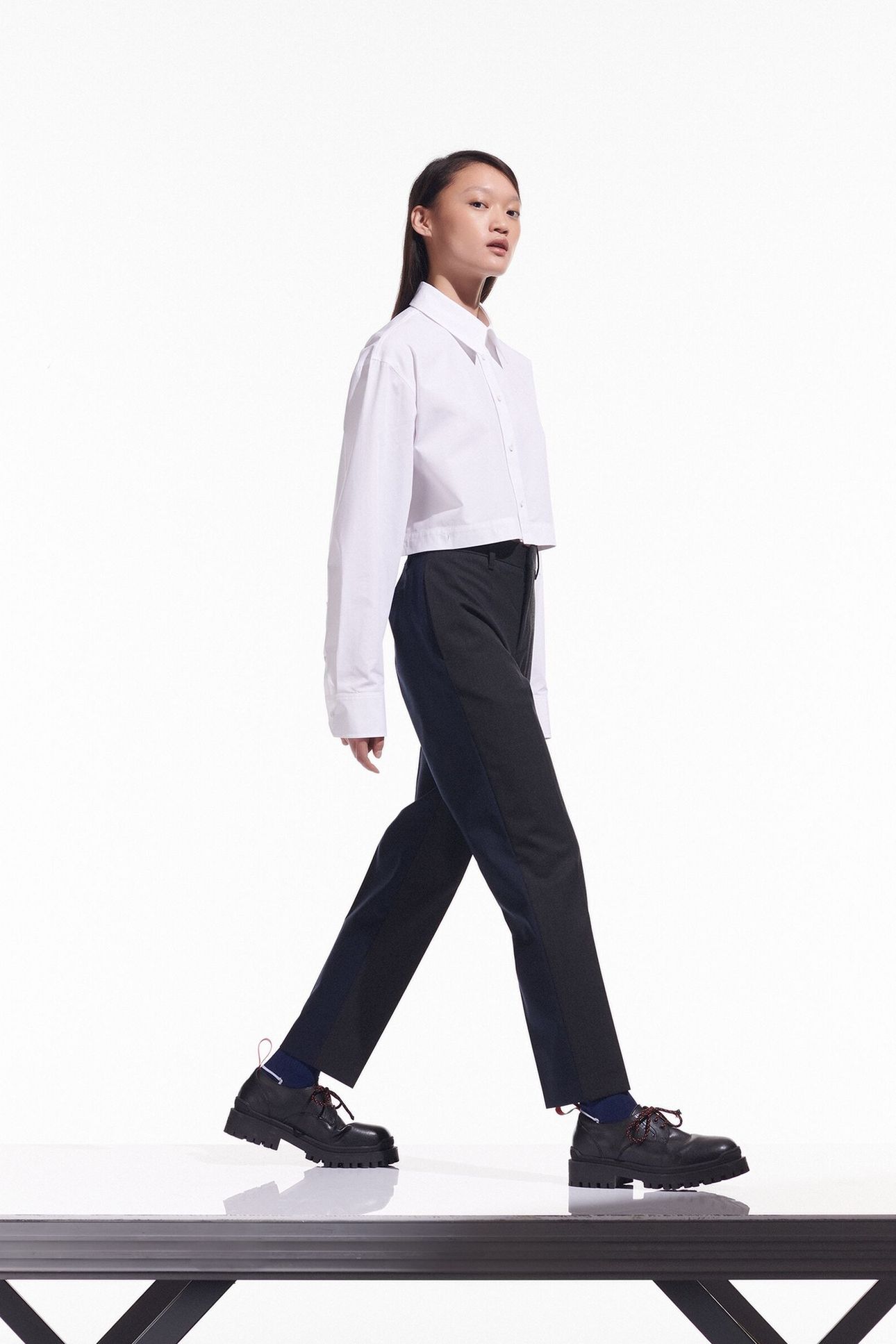 KLXCD TWO-TONE PANTS DARK GREY/NAVY 4