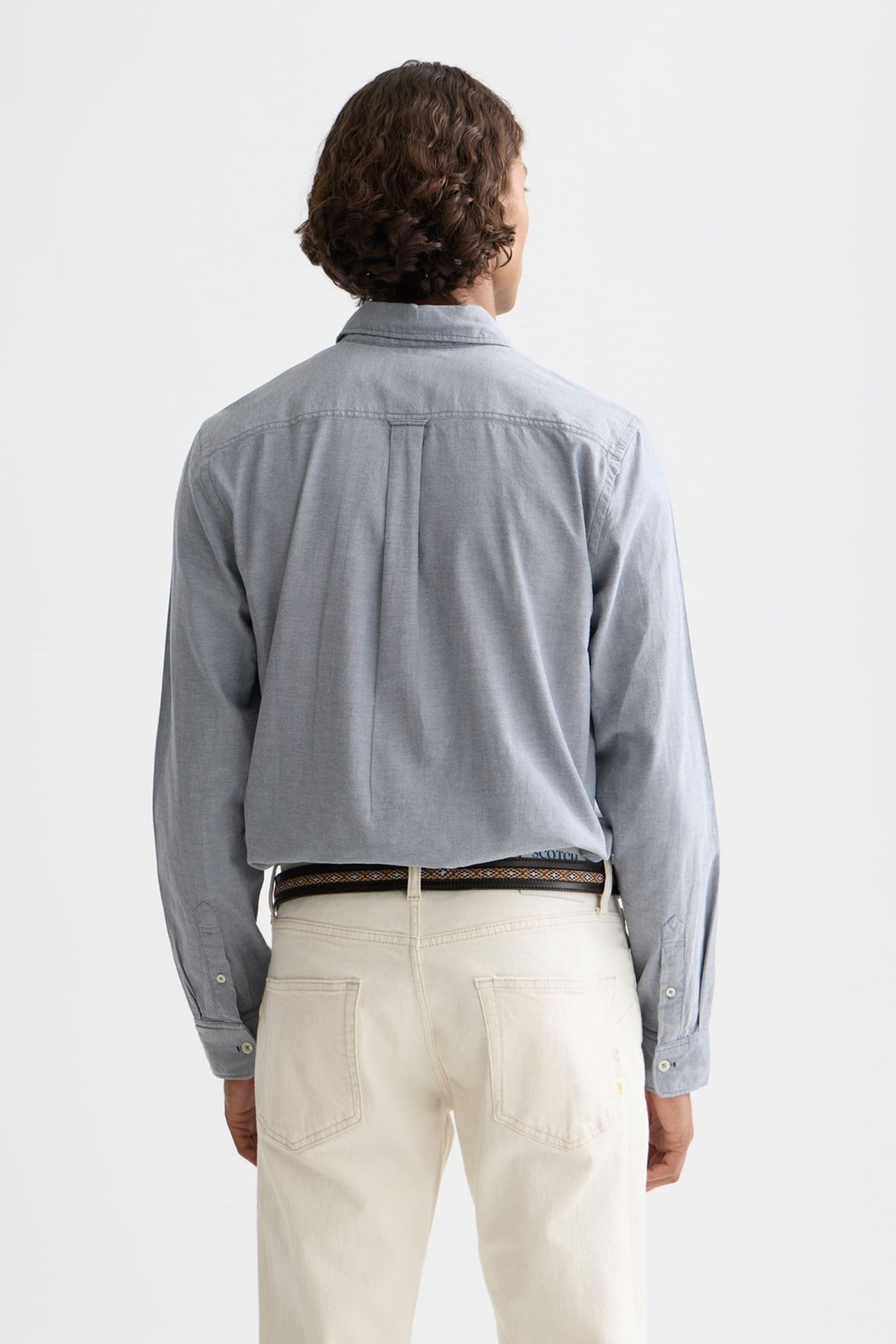 SEASONAL CORE SOLID OXFORD REGULAR-FIT SHIRT NAVY 2
