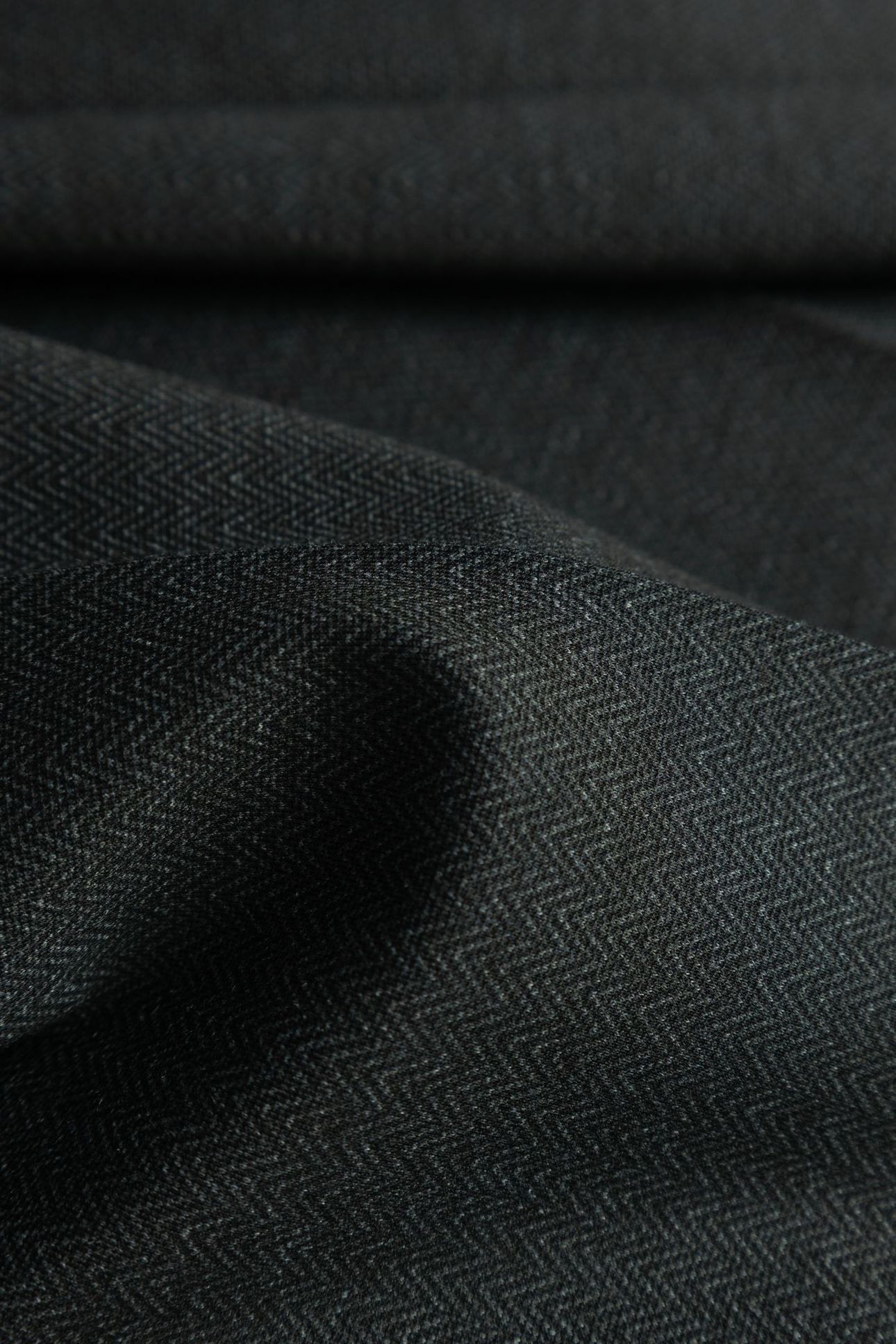 GREY HERRINGBONE SUIT TROUSERS 6