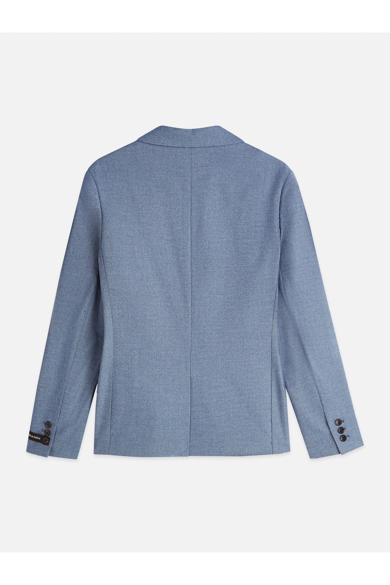 STRUCTURED WEAVE REGULARFIT BLAZER NAVY 2