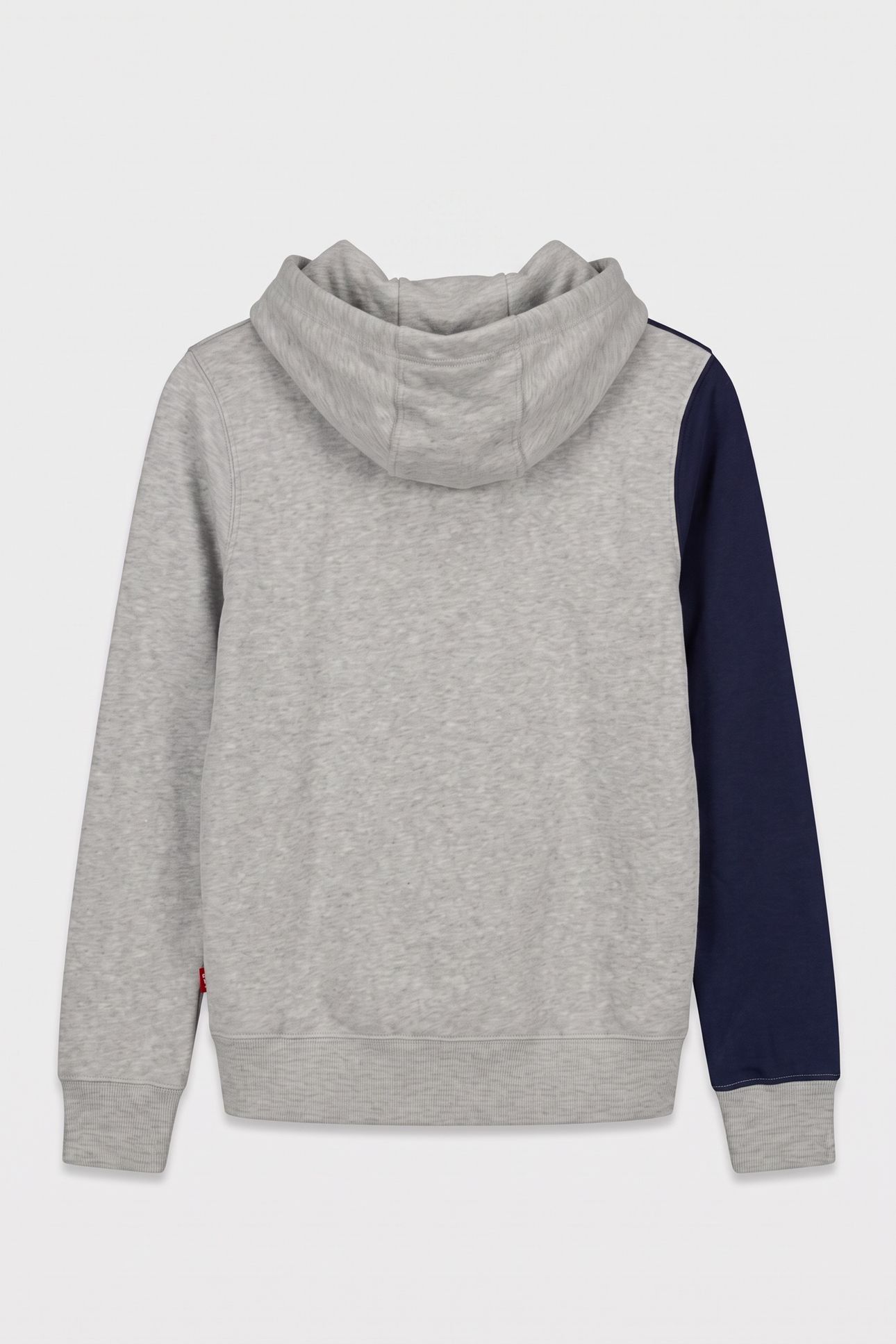 BOYS STRIPED HOOKUP PO HOODIE GREY HEATHER 3