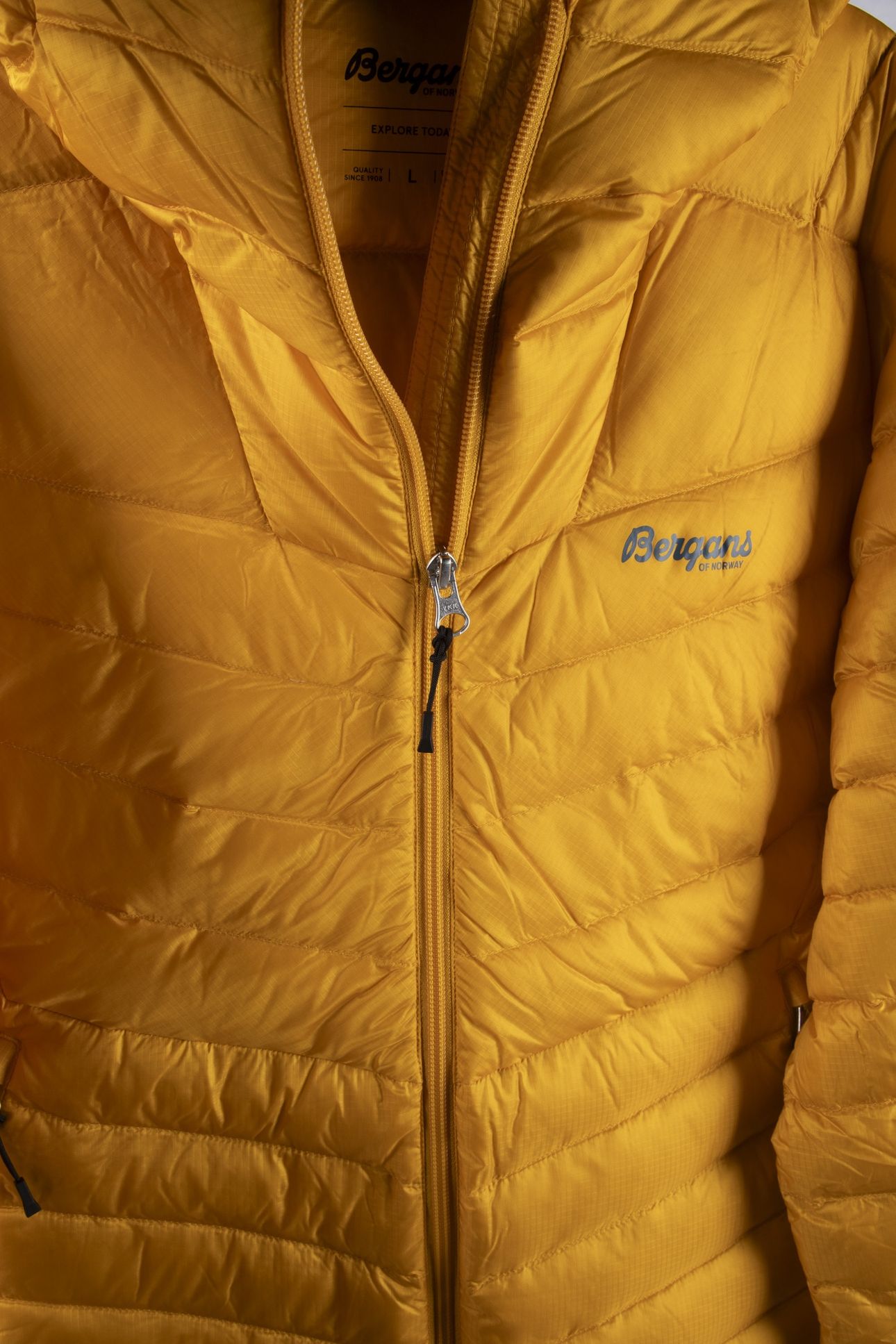 SENJA DOWN LIGHT JACKET W/HOOD LIGHT GOLDEN YELLOW 4