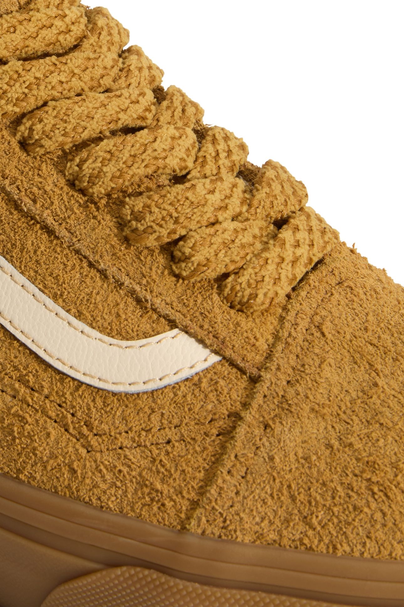 UNISEX OLD SKOOL HAIRY SUEDE BROWN 5