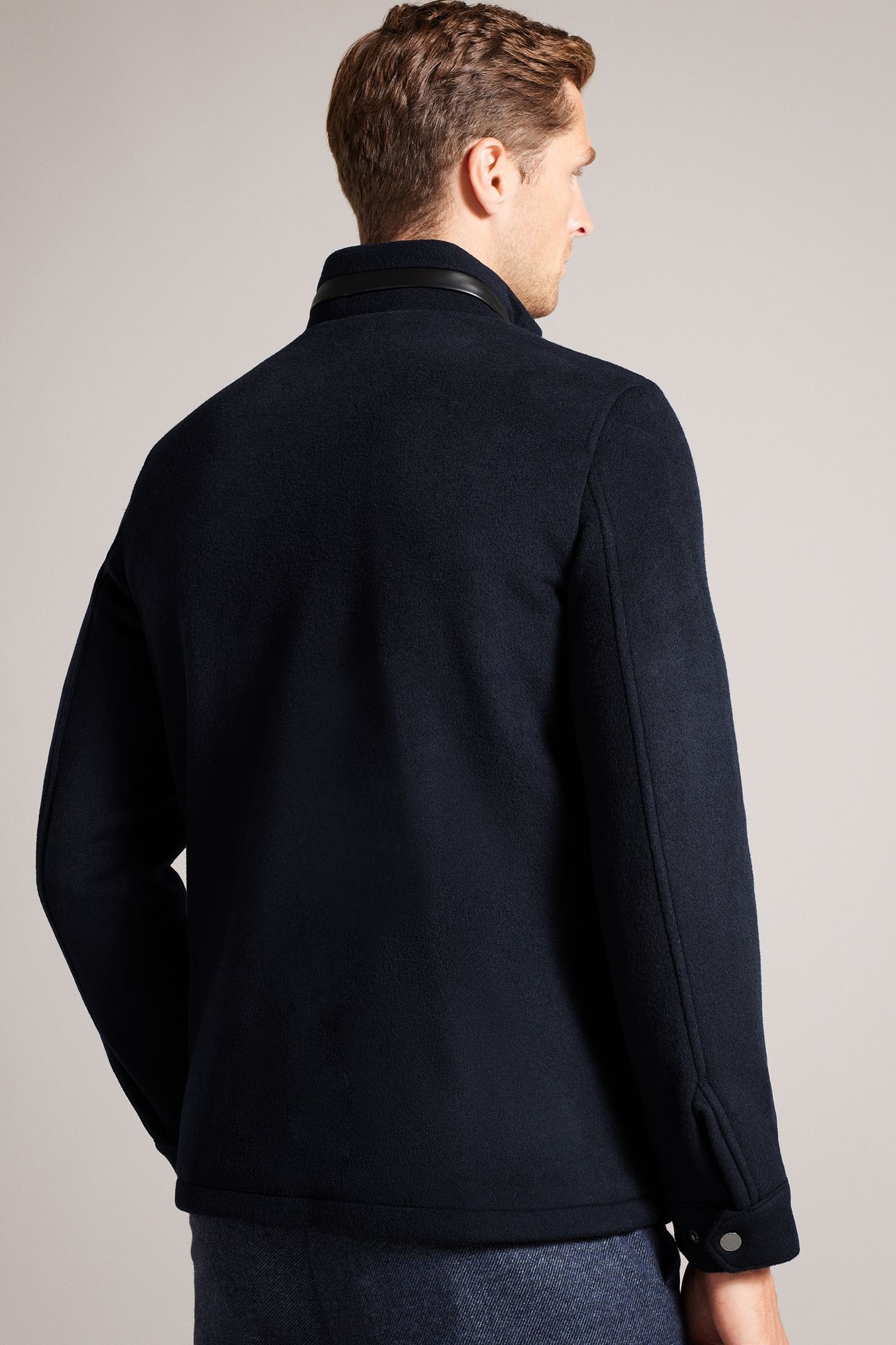 KNOWL FUNNEL NECK FIELD JACKET NAVY 2