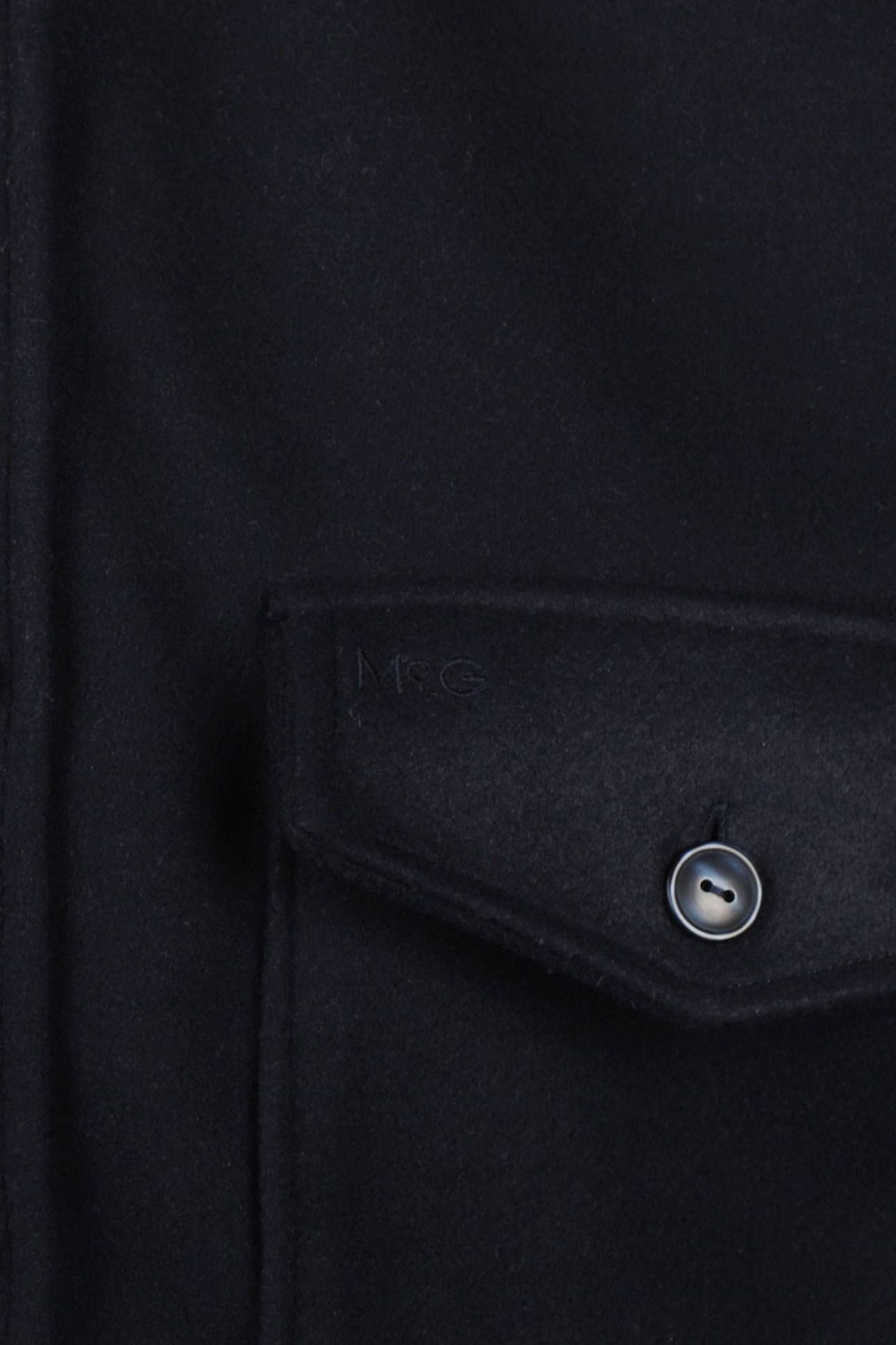 WOOL LOOK OVERSHIRT NAVY 4
