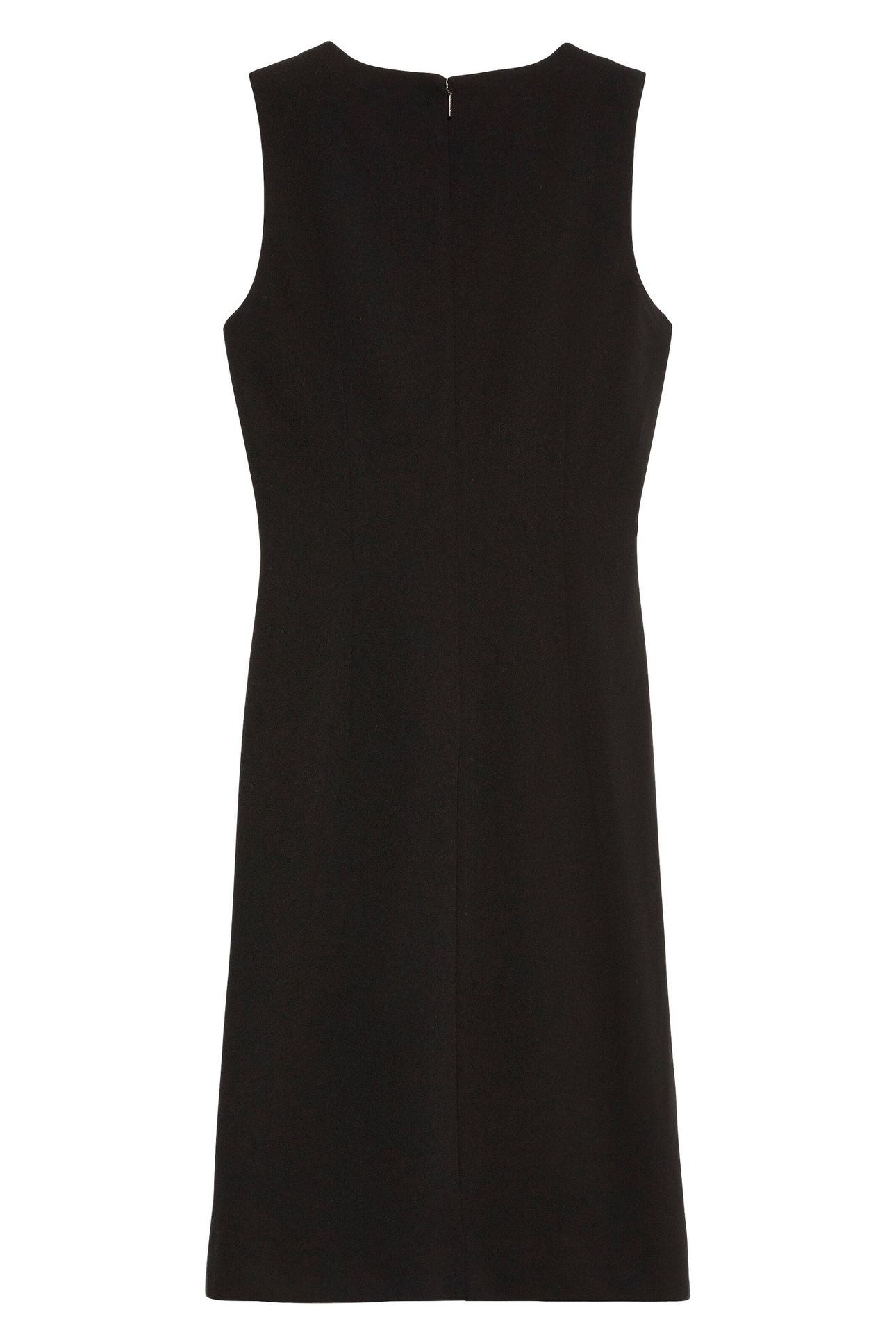 STRETCH CREPE SL DRESS BLACK 2
