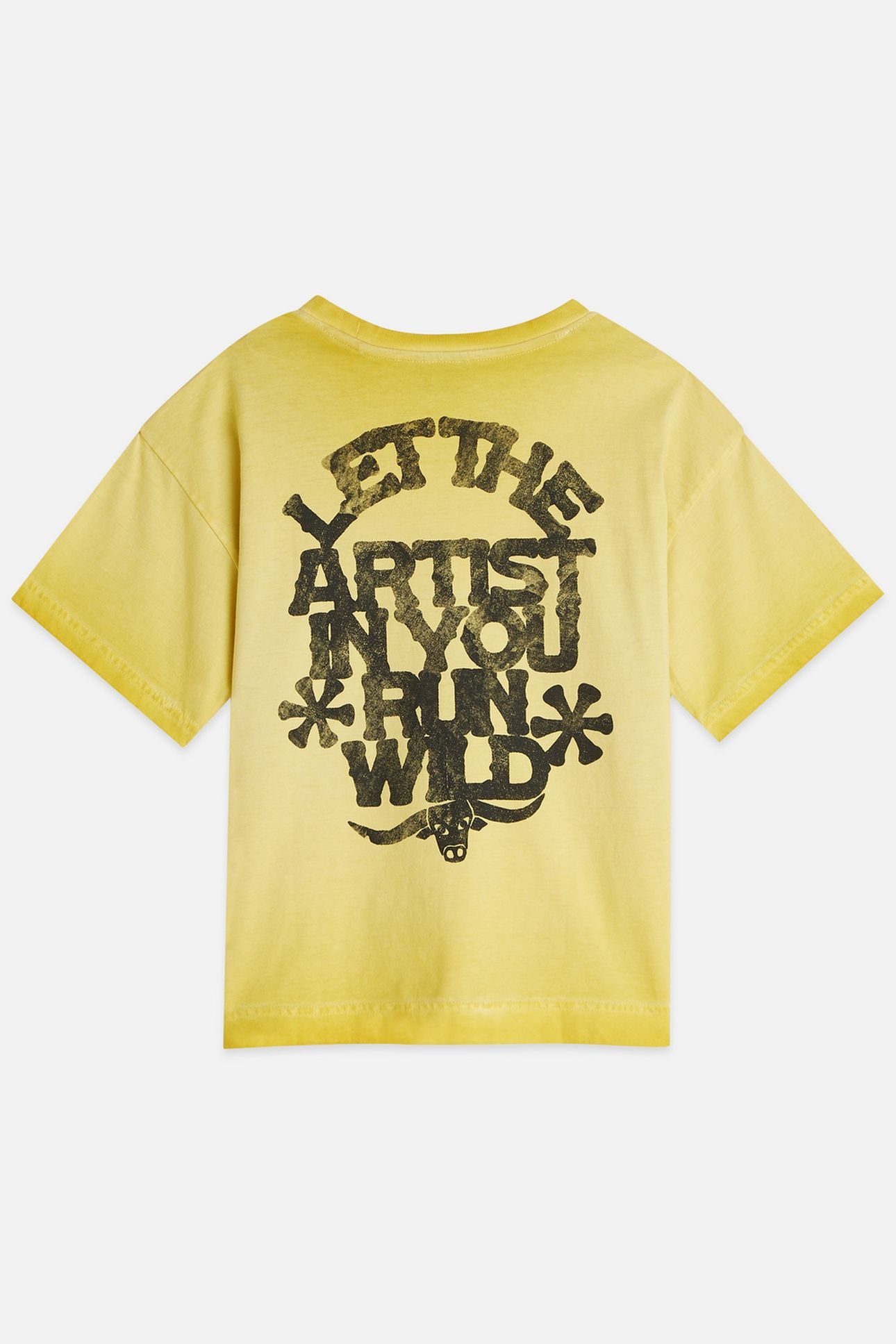 BOYS FRONT AND BACK ARTWORK LOOSEFIT GARMENTDYED TSHIRT MED 2
