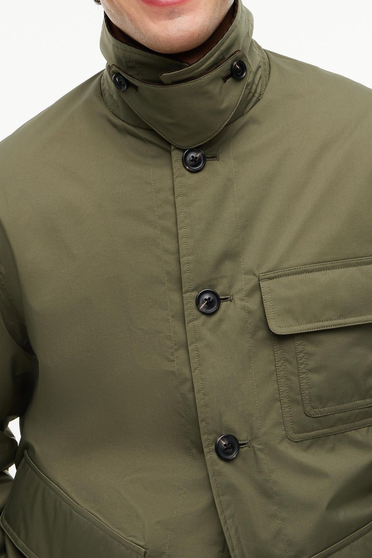 SURPLUS PADDED BARN JACKET GREEN 5