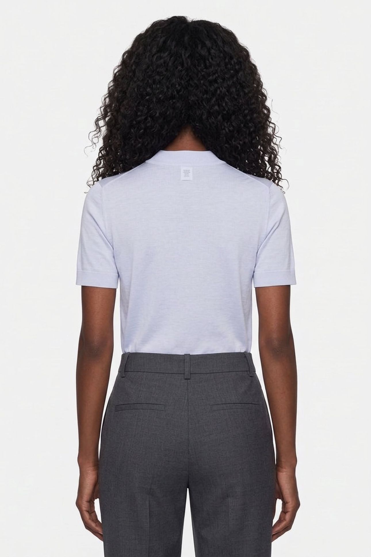 SS REFINED COTTON TEE HALOGEN BLUE 2