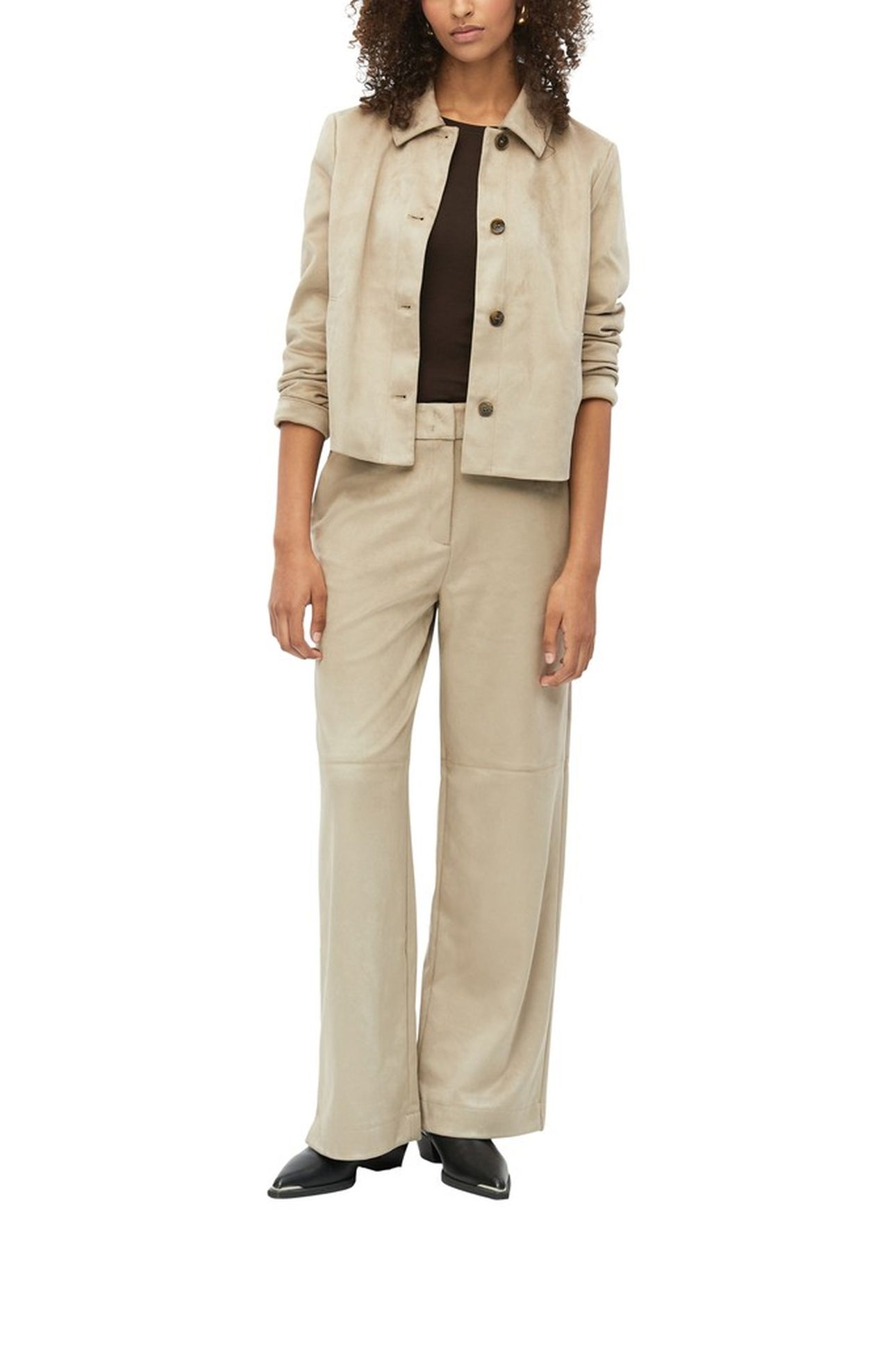 S.OLIVER PANTS BROWN 2