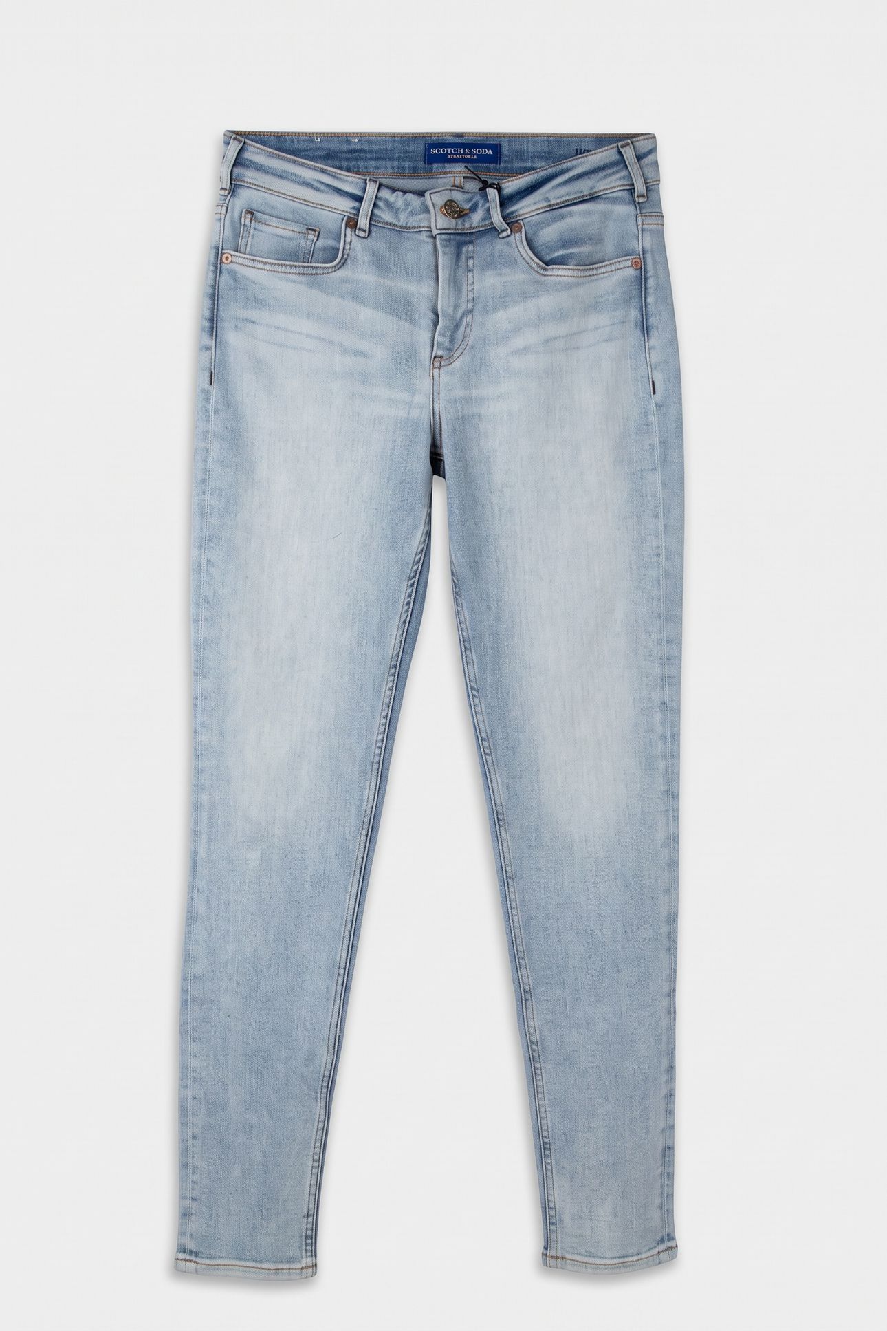 BOHEMIENNE MID RISE SKINNY JEANS BLUE MIND 3