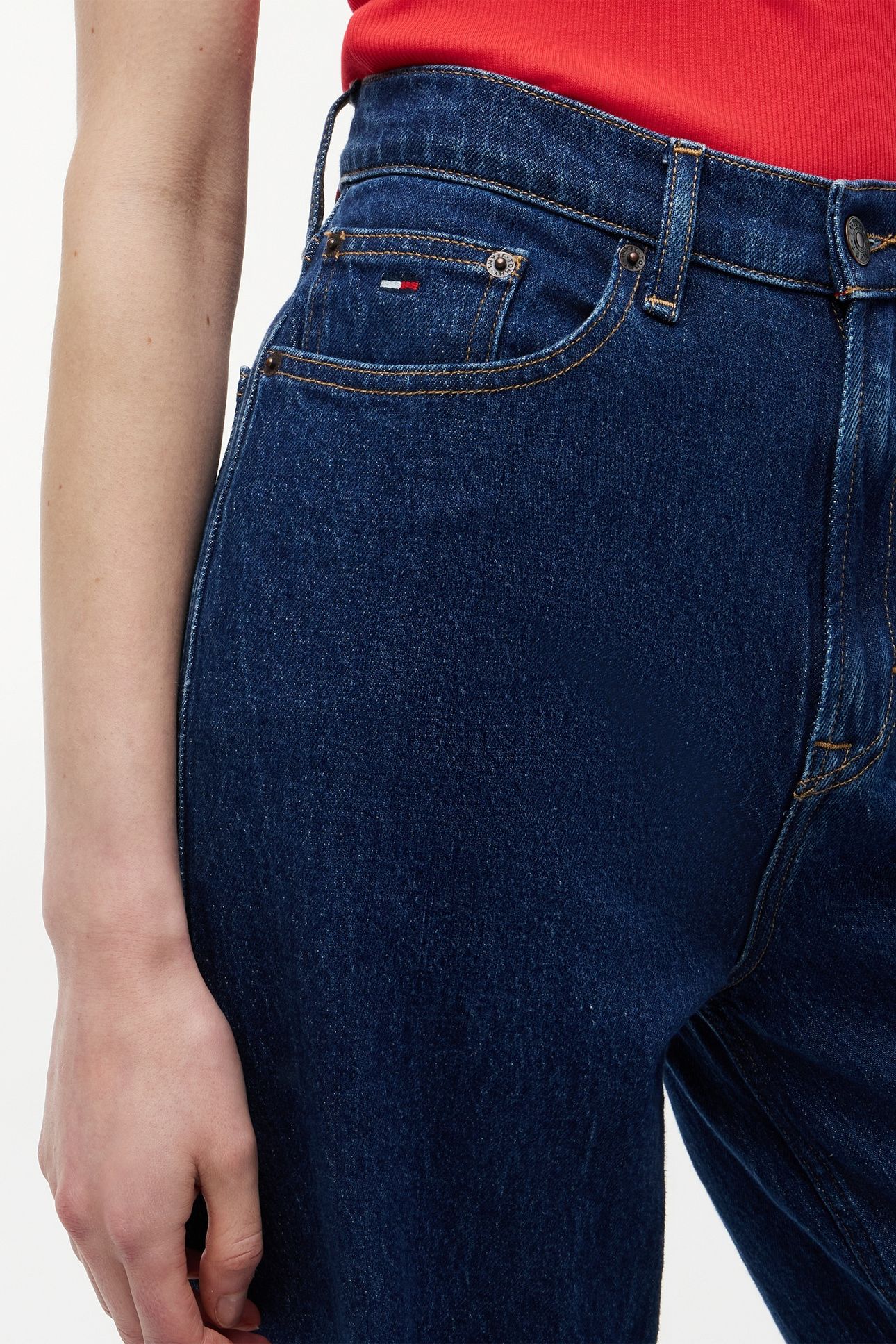 CLAIRE HIGH RISE WIDE LEG JEANS DENIM 9