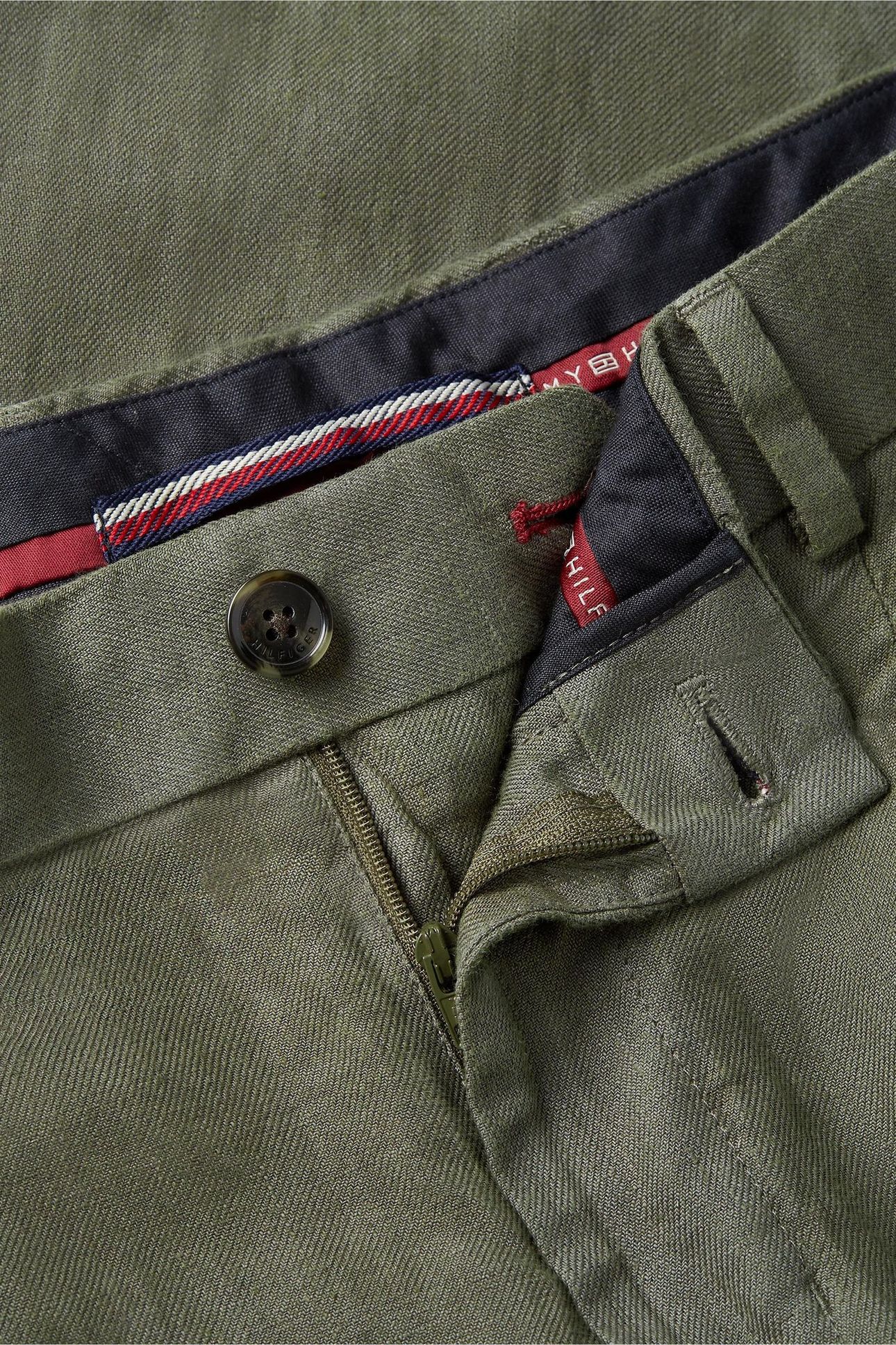 DC GMD LINEN PANTS PLATINUM OLIVE 4
