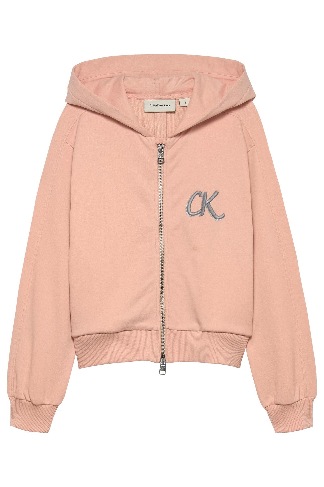 GIRLS TERRY ZIP UP HOODIE SPANISH VILLA 2