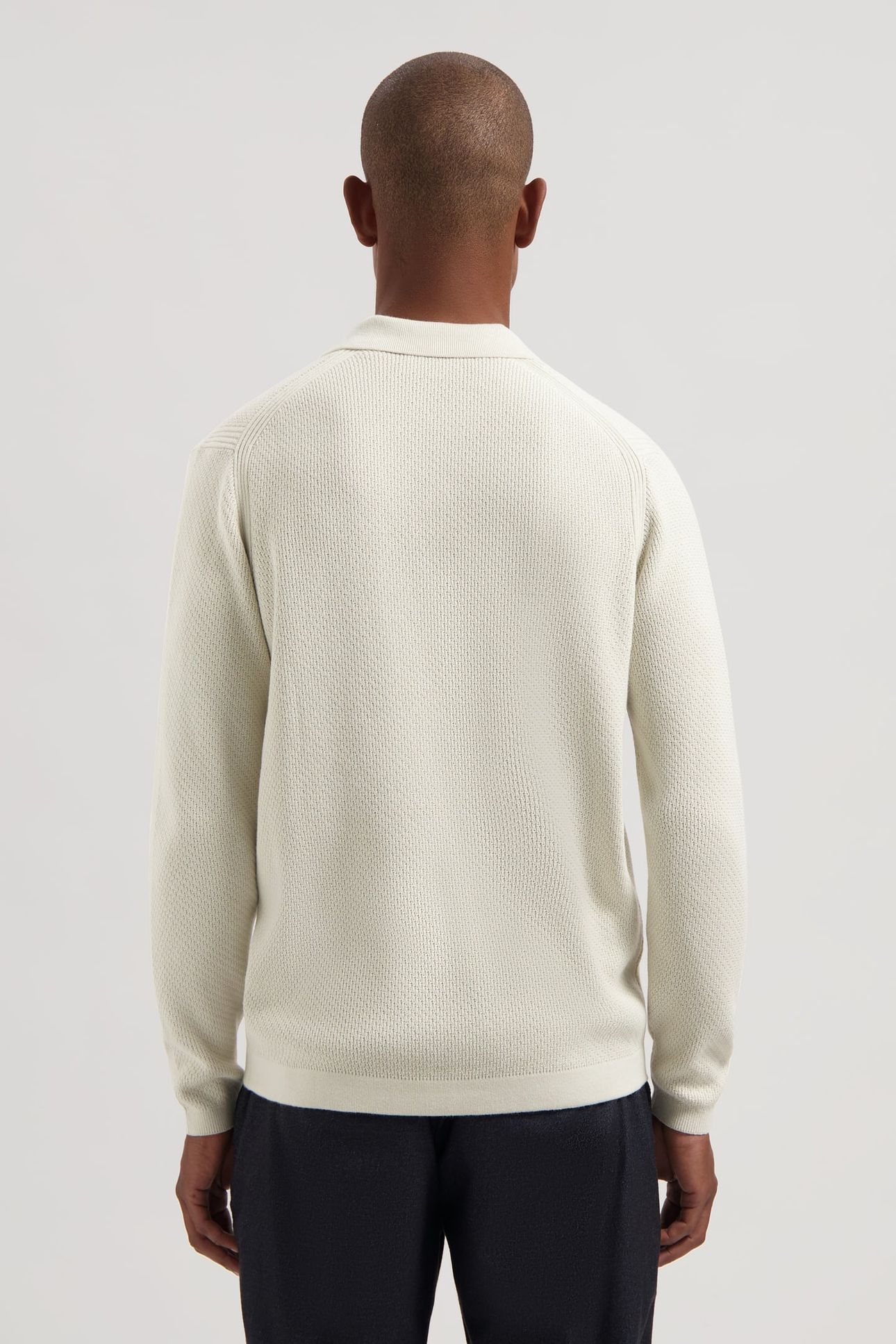 DS_KOSTAS LONGSLEEVE POLO SILVER BIRCH 3