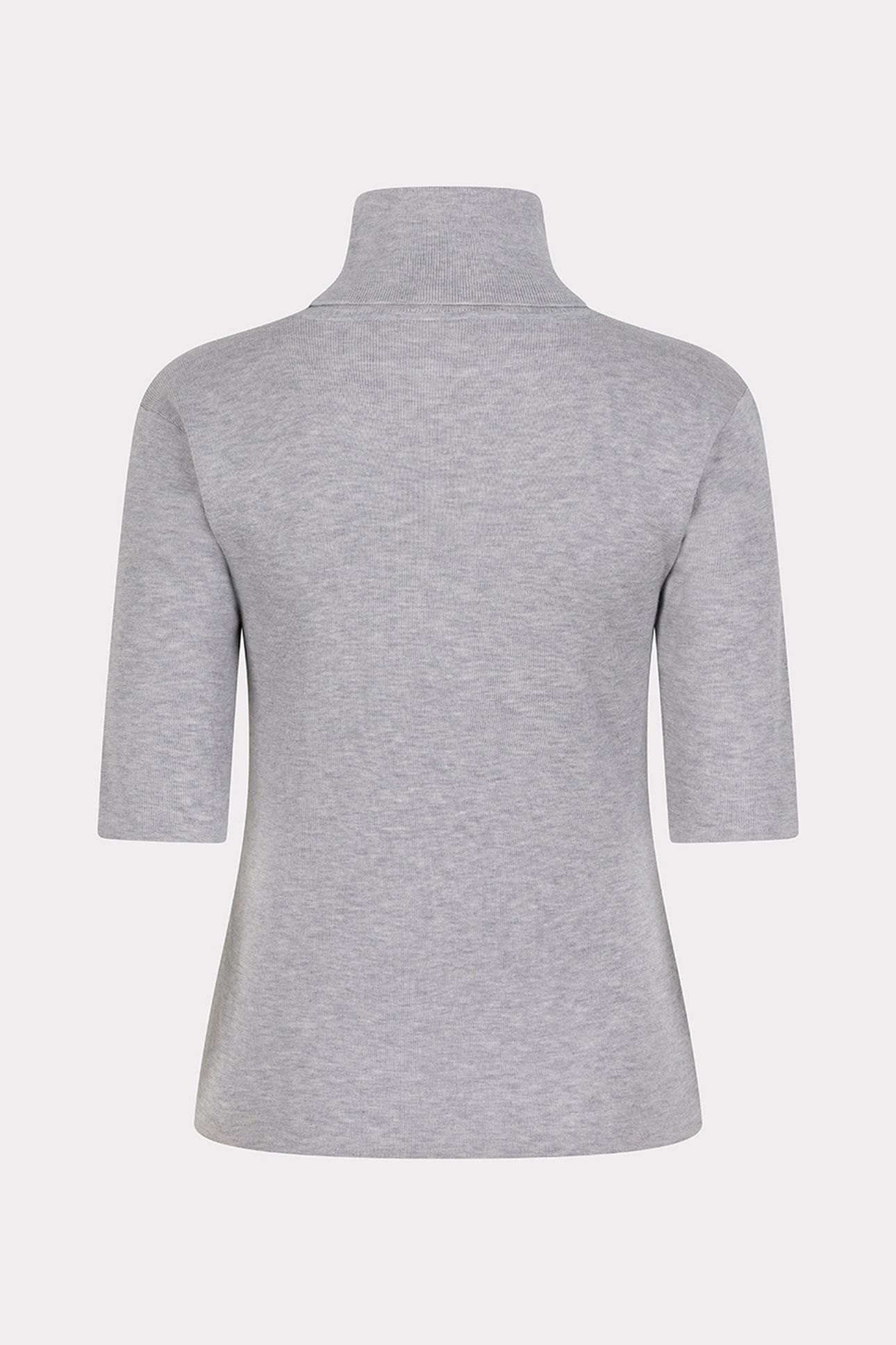 SWEATER RIB COL LIGHT GREY 5