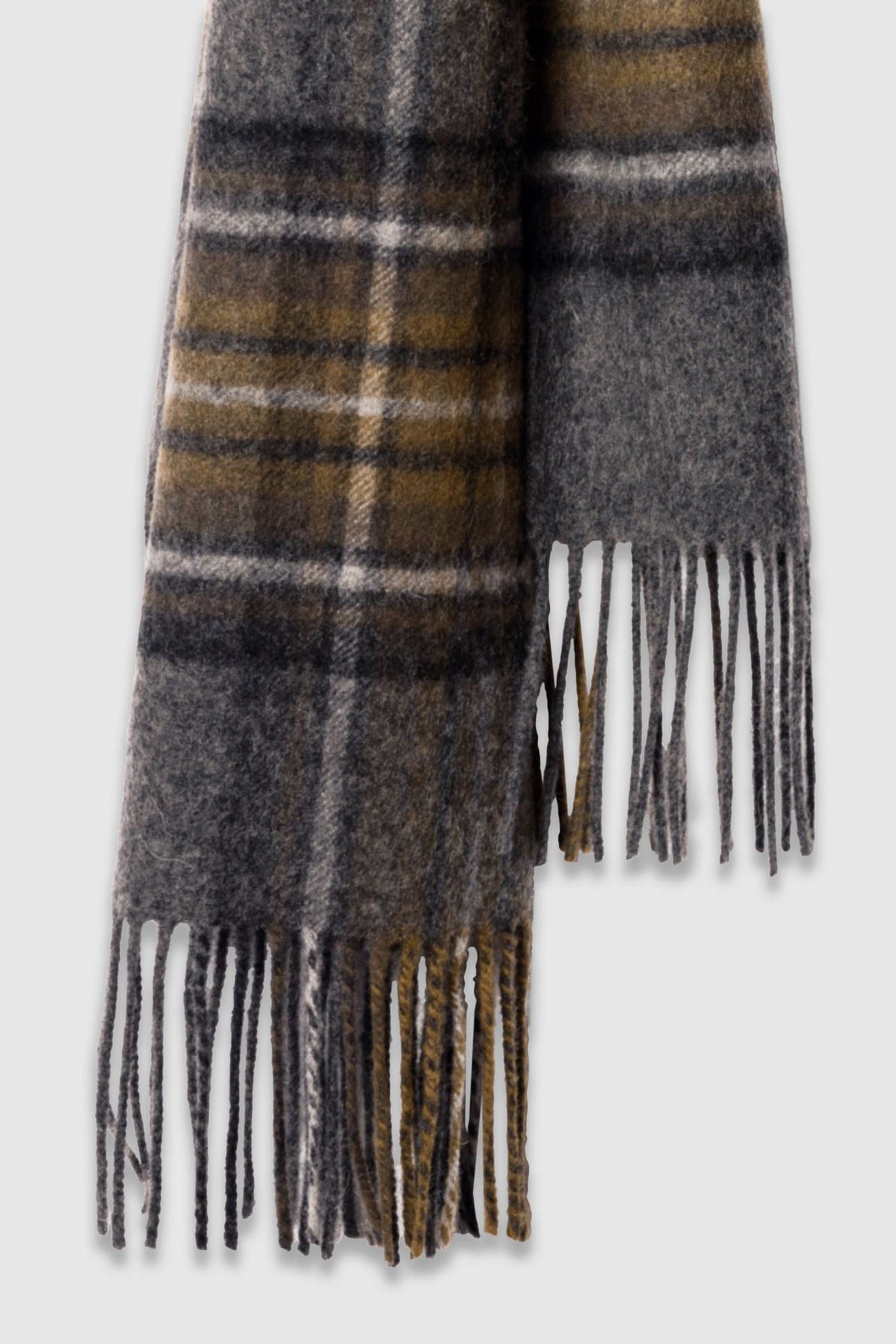 GREY CHECKED SCARF 3