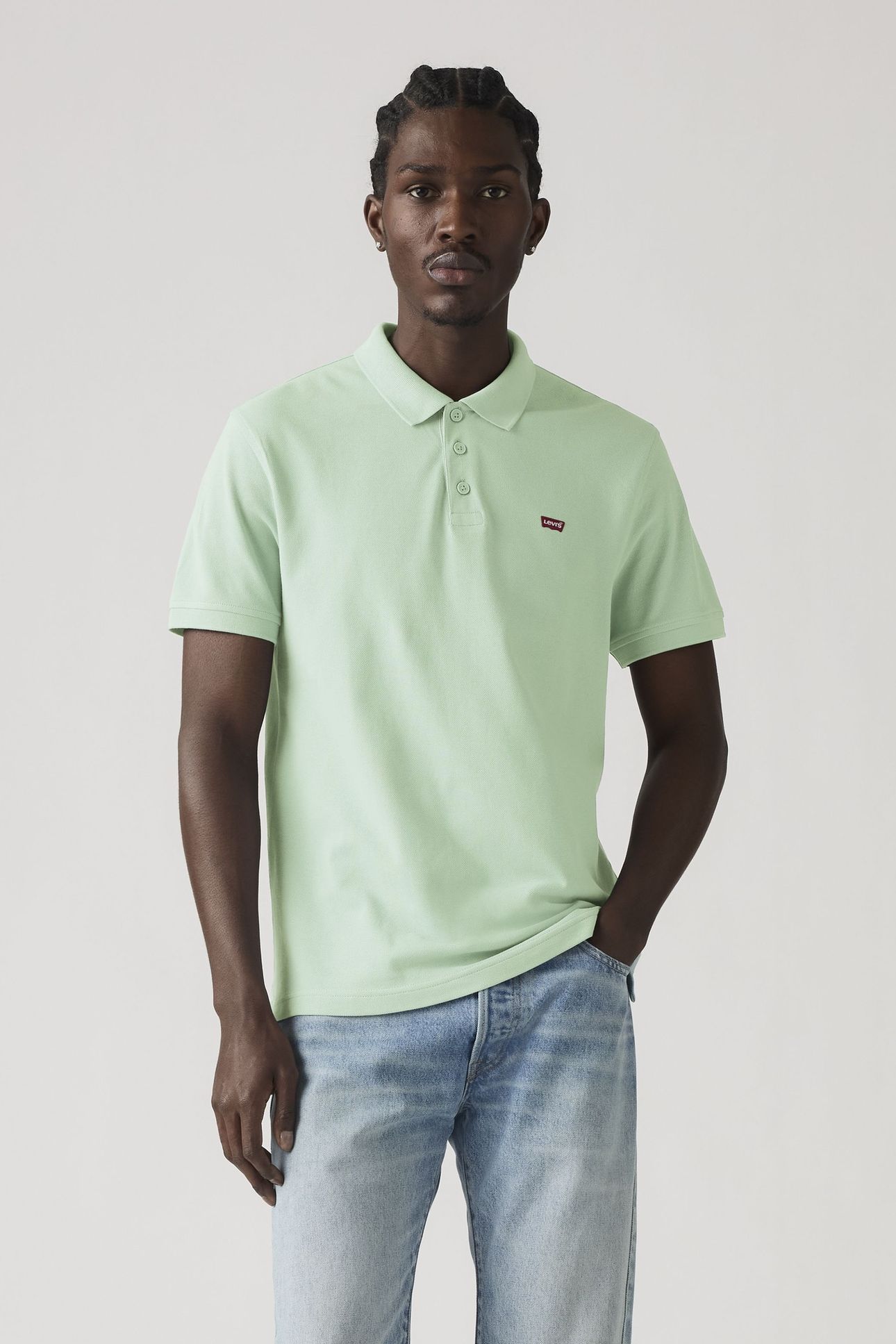 LSELEVIS HM POLO CLASSIC CAMEO GREEN 1