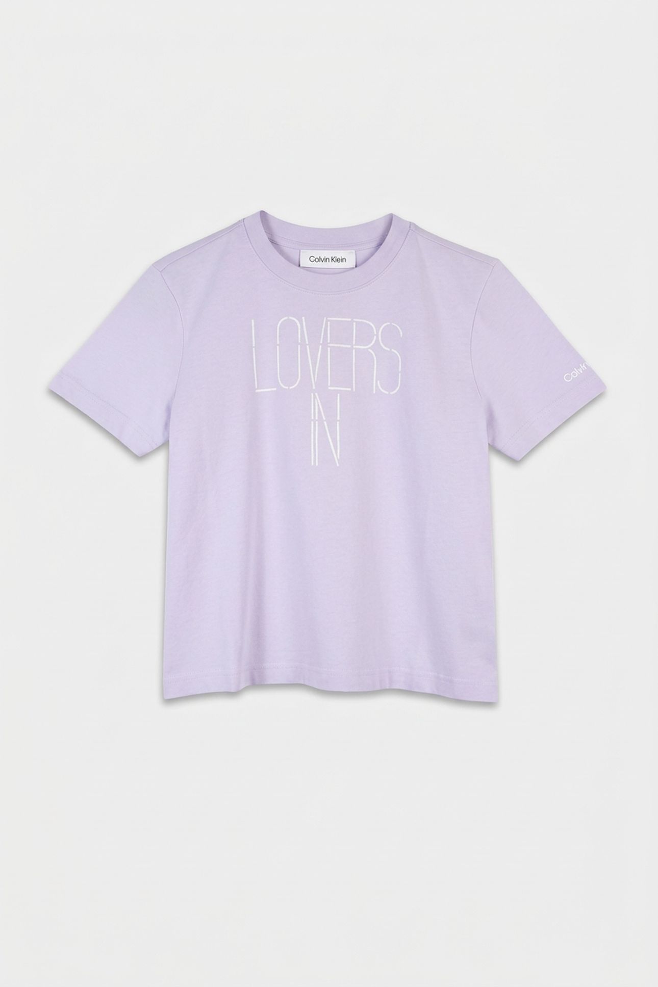 SS CREW BABY TEE LILAC FLOWER 3