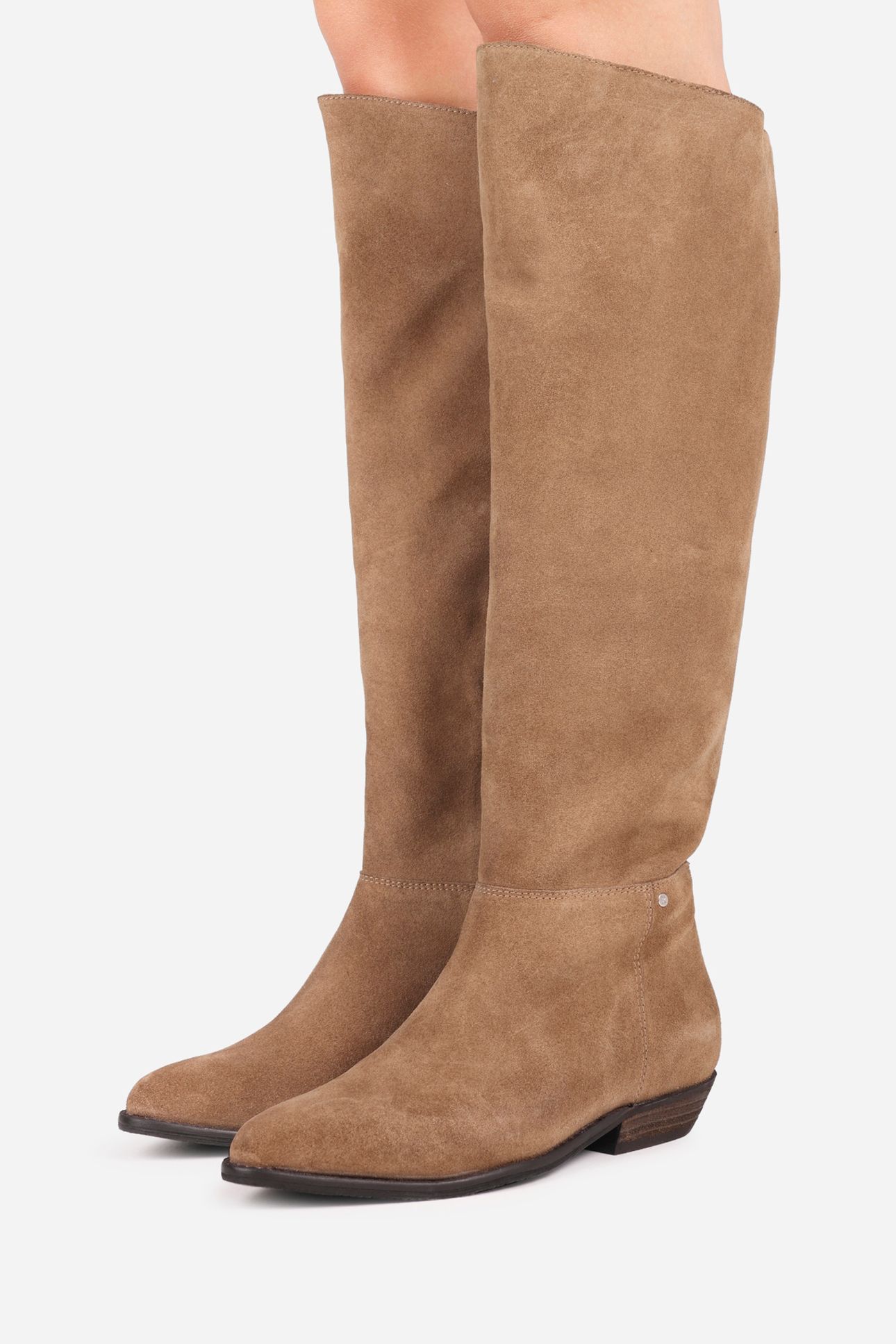 KENDR-A HIGH BOOT DARK NATURAL 2